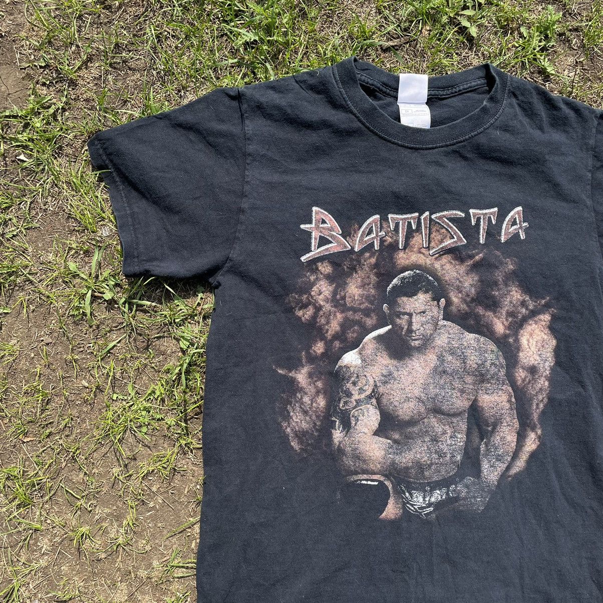 Vintage Vintage 90s Batista Graphic Tee Horror Grunge Streetwear M Size US M / EU 48-50 / 2 - 3 Thumbnail