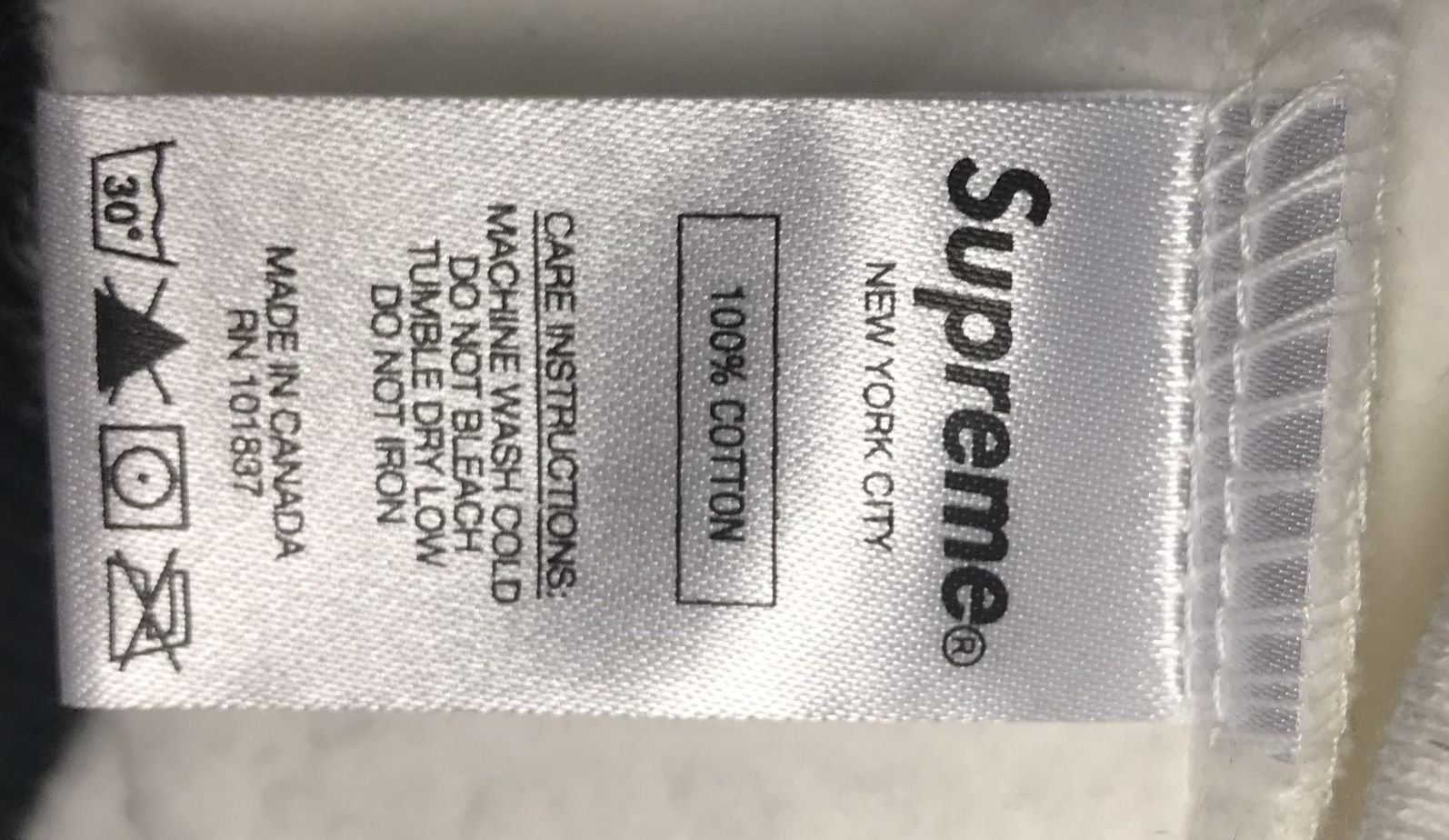 Supreme Supreme small box logo zip hoodie sweatshirt white XL SS17 Size US XL / EU 56 / 4 - 5 Thumbnail