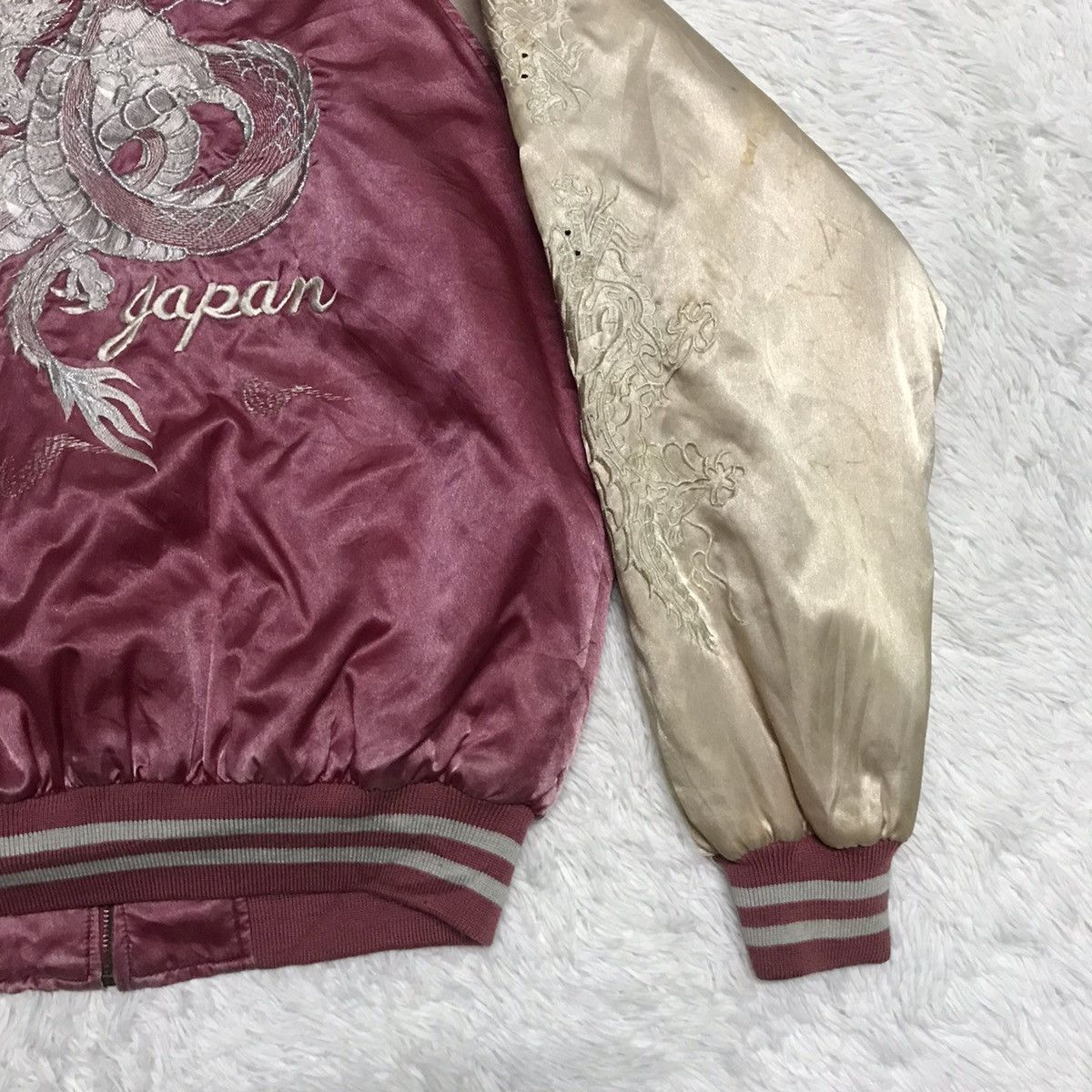 Japanese Brand Sukajan Japan Dragon Bomber Style Jacket Size US M / EU 48-50 / 2 - 11 Thumbnail