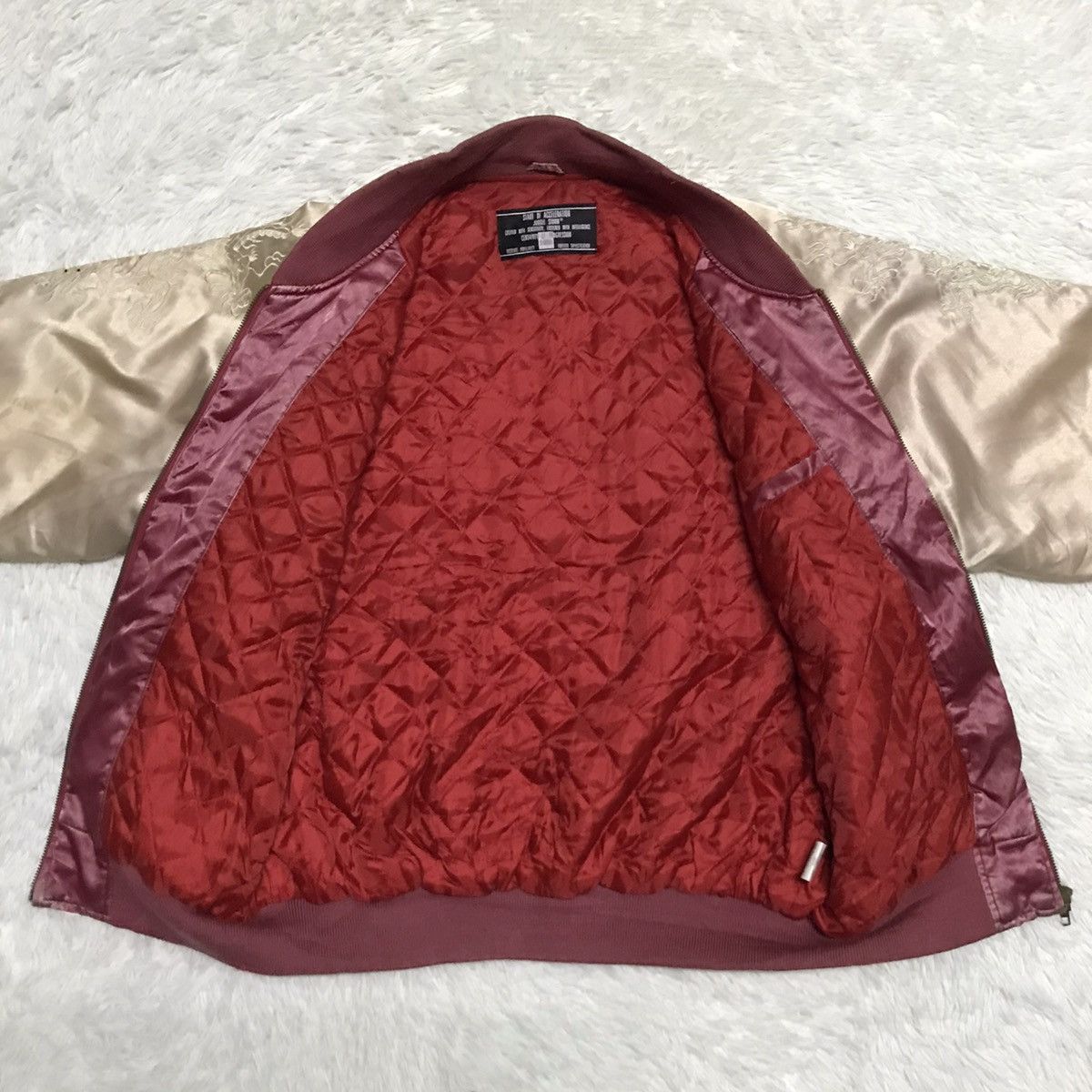Japanese Brand Sukajan Japan Dragon Bomber Style Jacket Size US M / EU 48-50 / 2 - 16 Thumbnail
