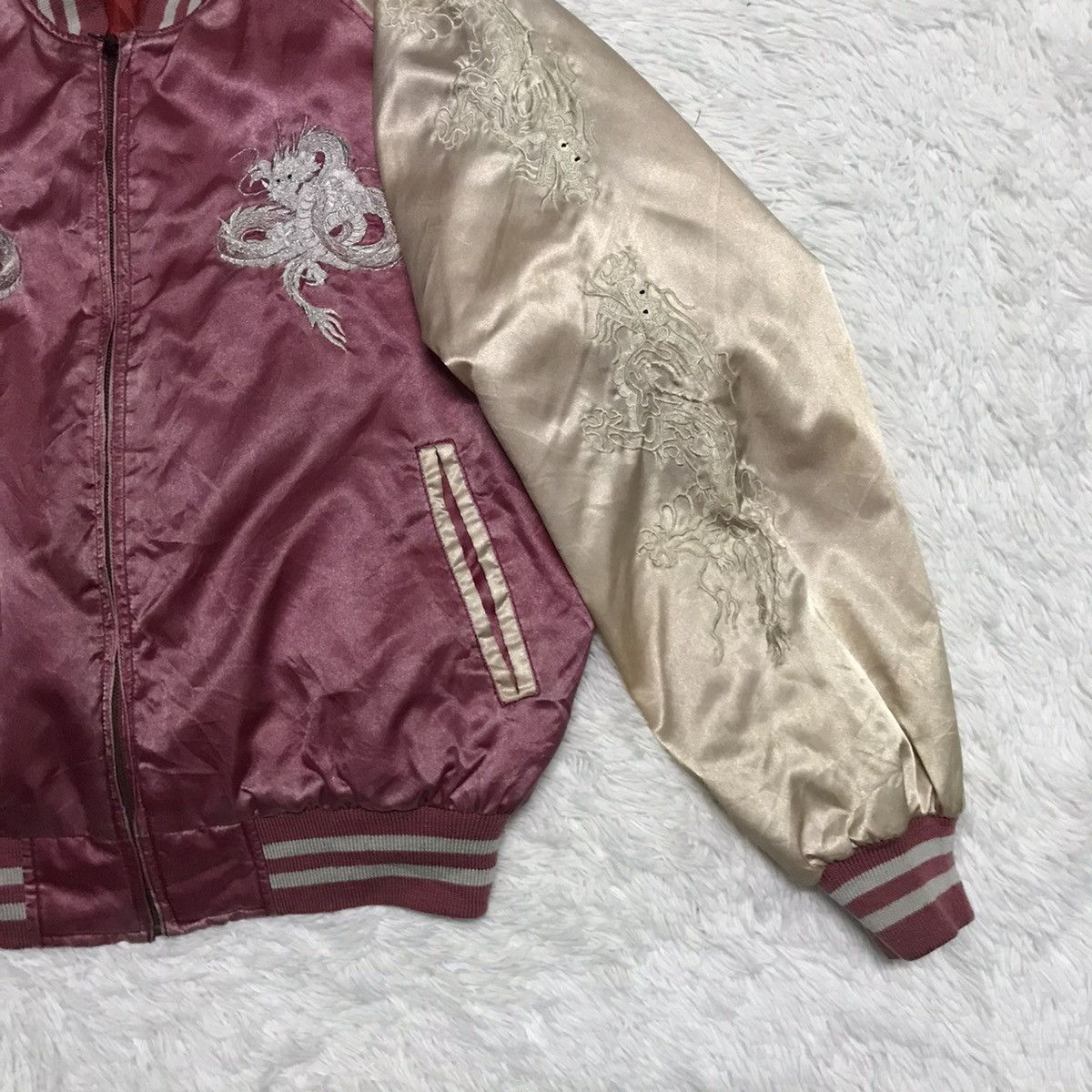 Japanese Brand Sukajan Japan Dragon Bomber Style Jacket Size US M / EU 48-50 / 2 - 6 Thumbnail