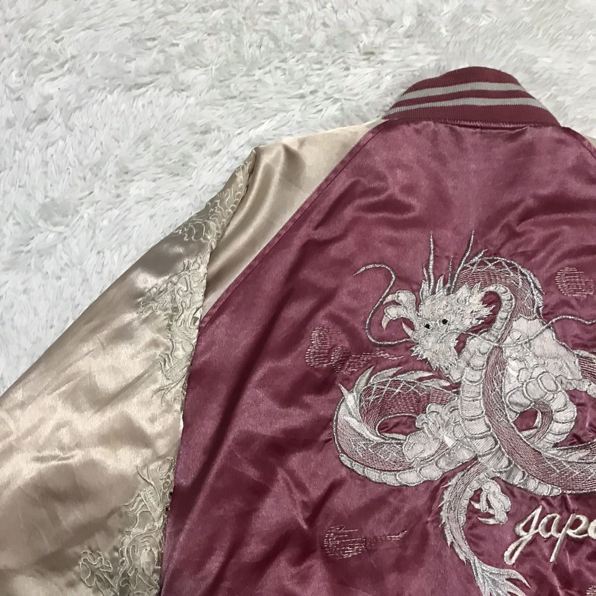 Japanese Brand Sukajan Japan Dragon Bomber Style Jacket Size US M / EU 48-50 / 2 - 8 Thumbnail