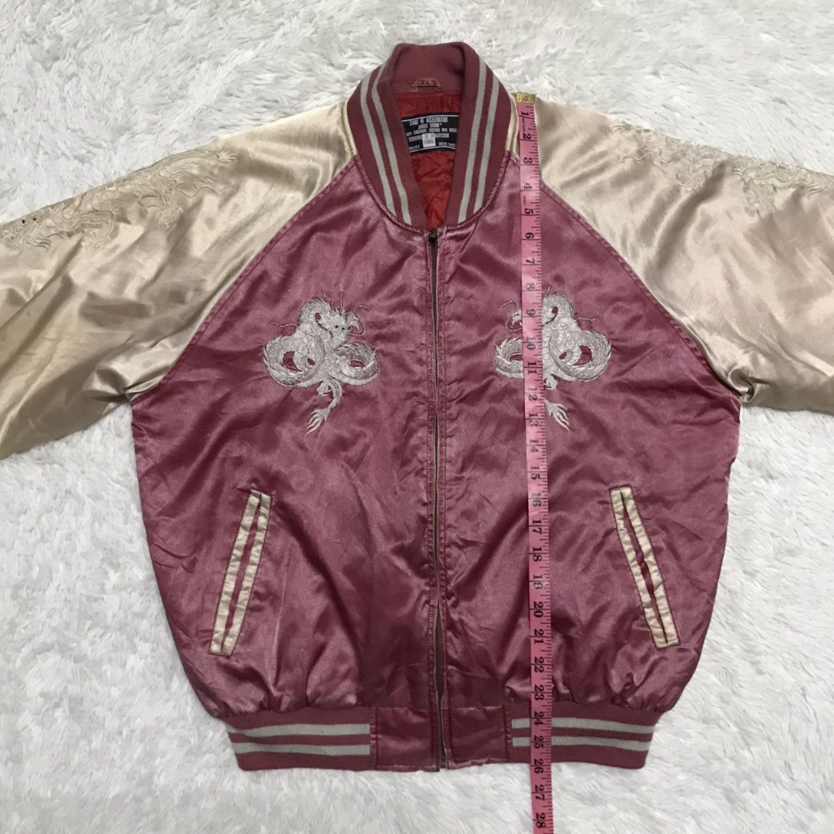 Japanese Brand Sukajan Japan Dragon Bomber Style Jacket Size US M / EU 48-50 / 2 - 21 Thumbnail
