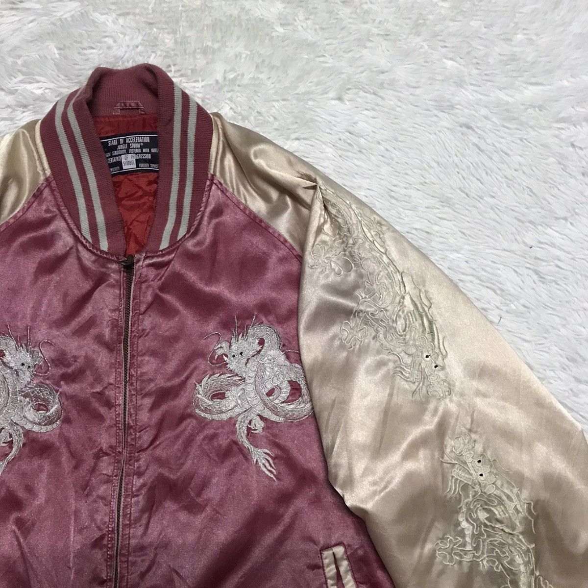 Japanese Brand Sukajan Japan Dragon Bomber Style Jacket Size US M / EU 48-50 / 2 - 4 Thumbnail
