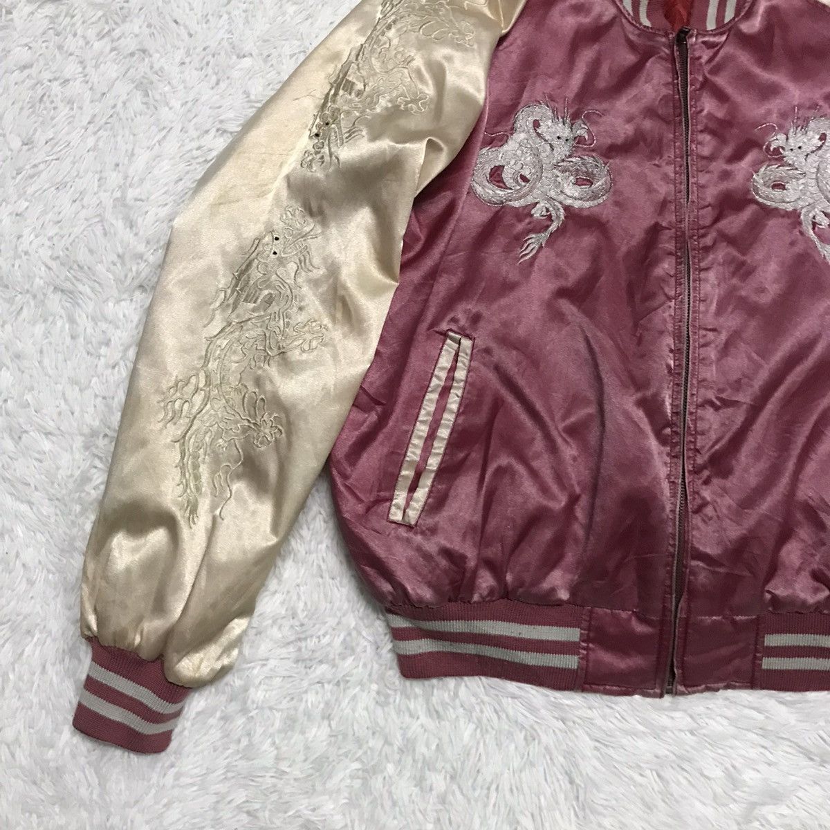 Japanese Brand Sukajan Japan Dragon Bomber Style Jacket Size US M / EU 48-50 / 2 - 5 Thumbnail