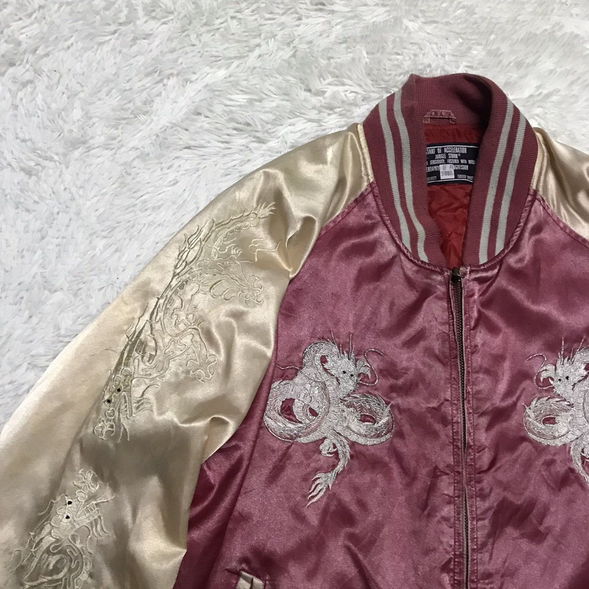 Japanese Brand Sukajan Japan Dragon Bomber Style Jacket Size US M / EU 48-50 / 2 - 3 Thumbnail