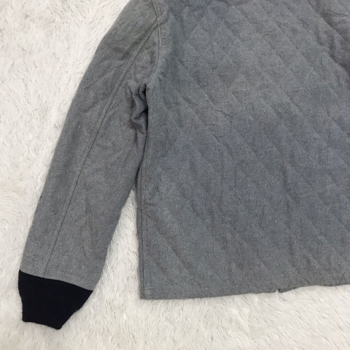 Blue Blue Japan Blue Blue Original Recycle Denim Fiber Quilt Jacket Hoodie Size US L / EU 52-54 / 3 - 12 Thumbnail