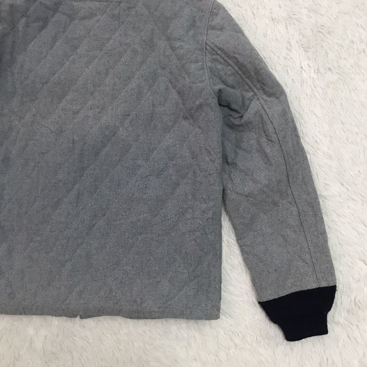 Blue Blue Japan Blue Blue Original Recycle Denim Fiber Quilt Jacket Hoodie Size US L / EU 52-54 / 3 - 13 Thumbnail