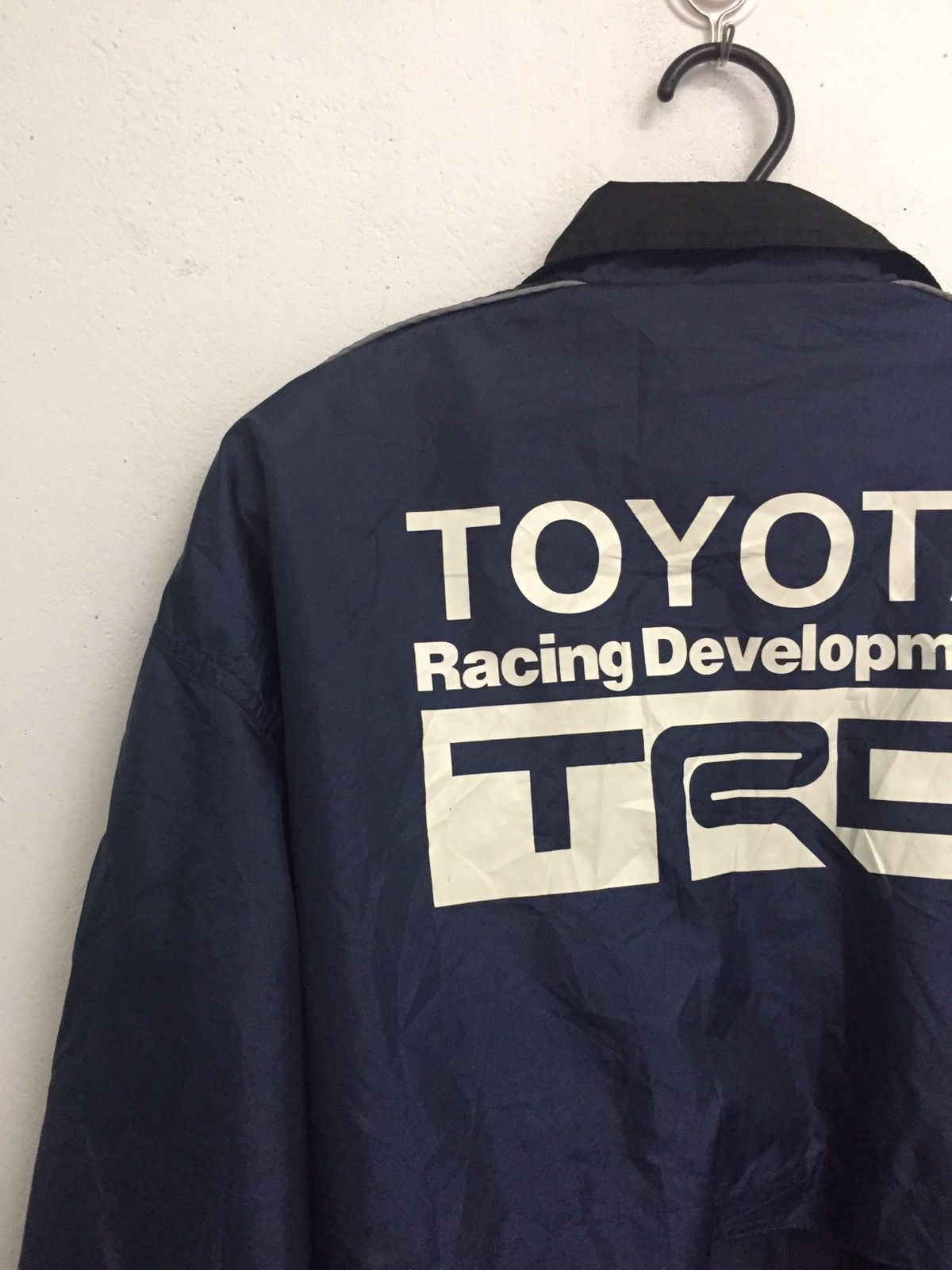 Japanese Brand Vintage TRD Spellout Toyota Racing Department Nylon Jacket Size US M / EU 48-50 / 2 - 9 Thumbnail