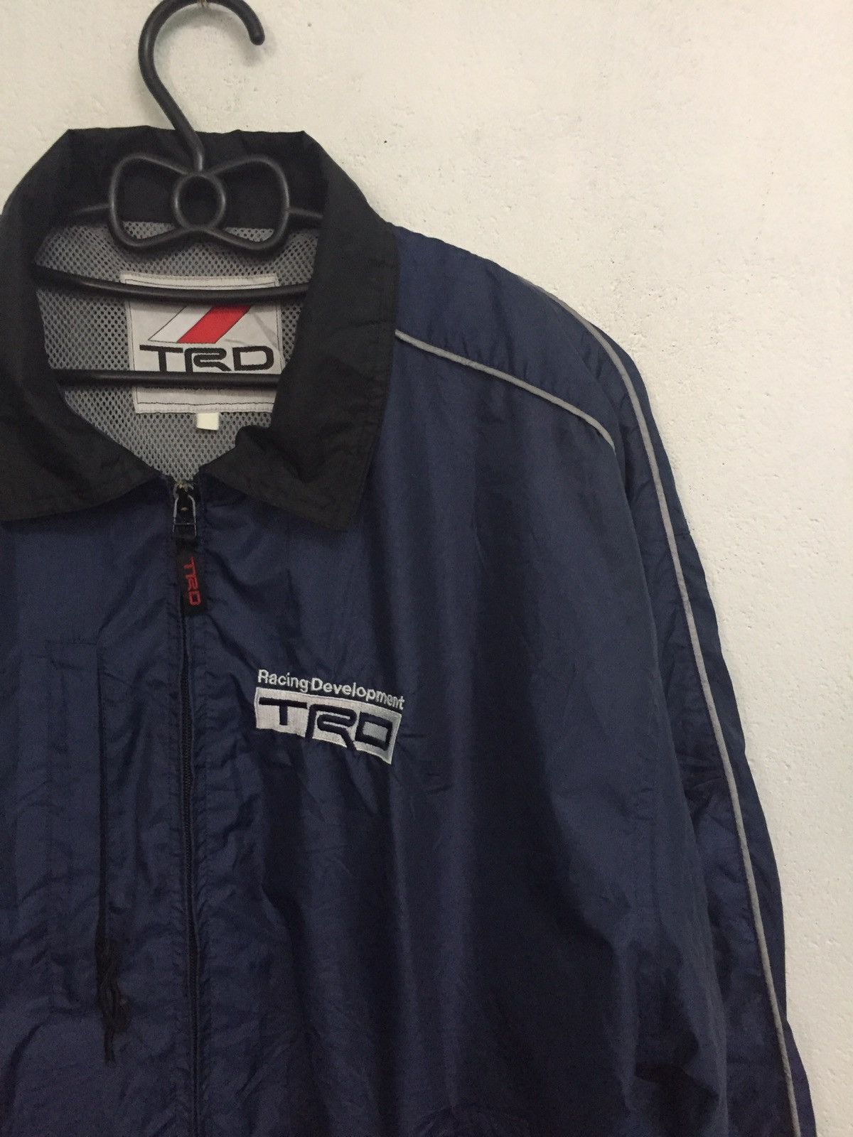 Japanese Brand Vintage TRD Spellout Toyota Racing Department Nylon Jacket Size US M / EU 48-50 / 2 - 3 Thumbnail