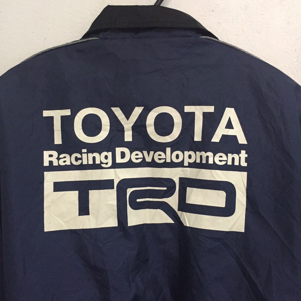 Japanese Brand Vintage TRD Spellout Toyota Racing Department Nylon Jacket Size US M / EU 48-50 / 2 - 12 Thumbnail