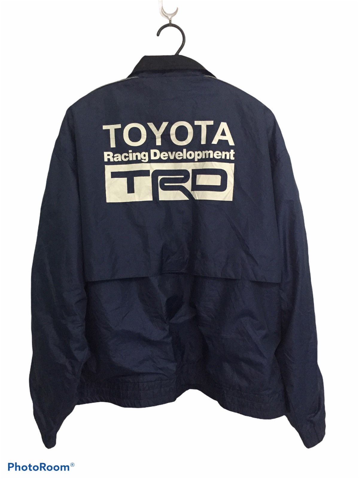Japanese Brand Vintage TRD Spellout Toyota Racing Department Nylon Jacket Size US M / EU 48-50 / 2 - 1 Thumbnail