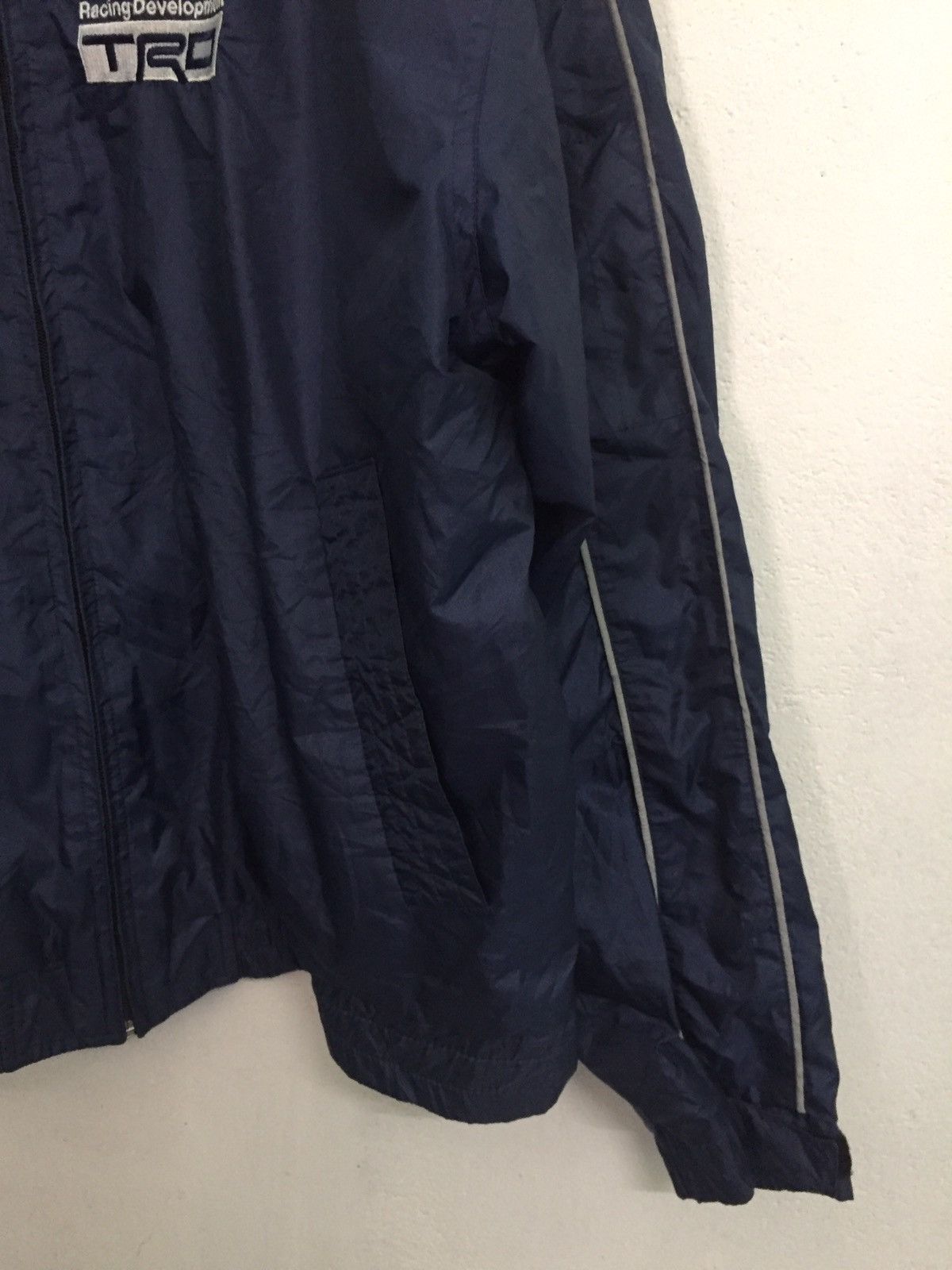 Japanese Brand Vintage TRD Spellout Toyota Racing Department Nylon Jacket Size US M / EU 48-50 / 2 - 6 Thumbnail