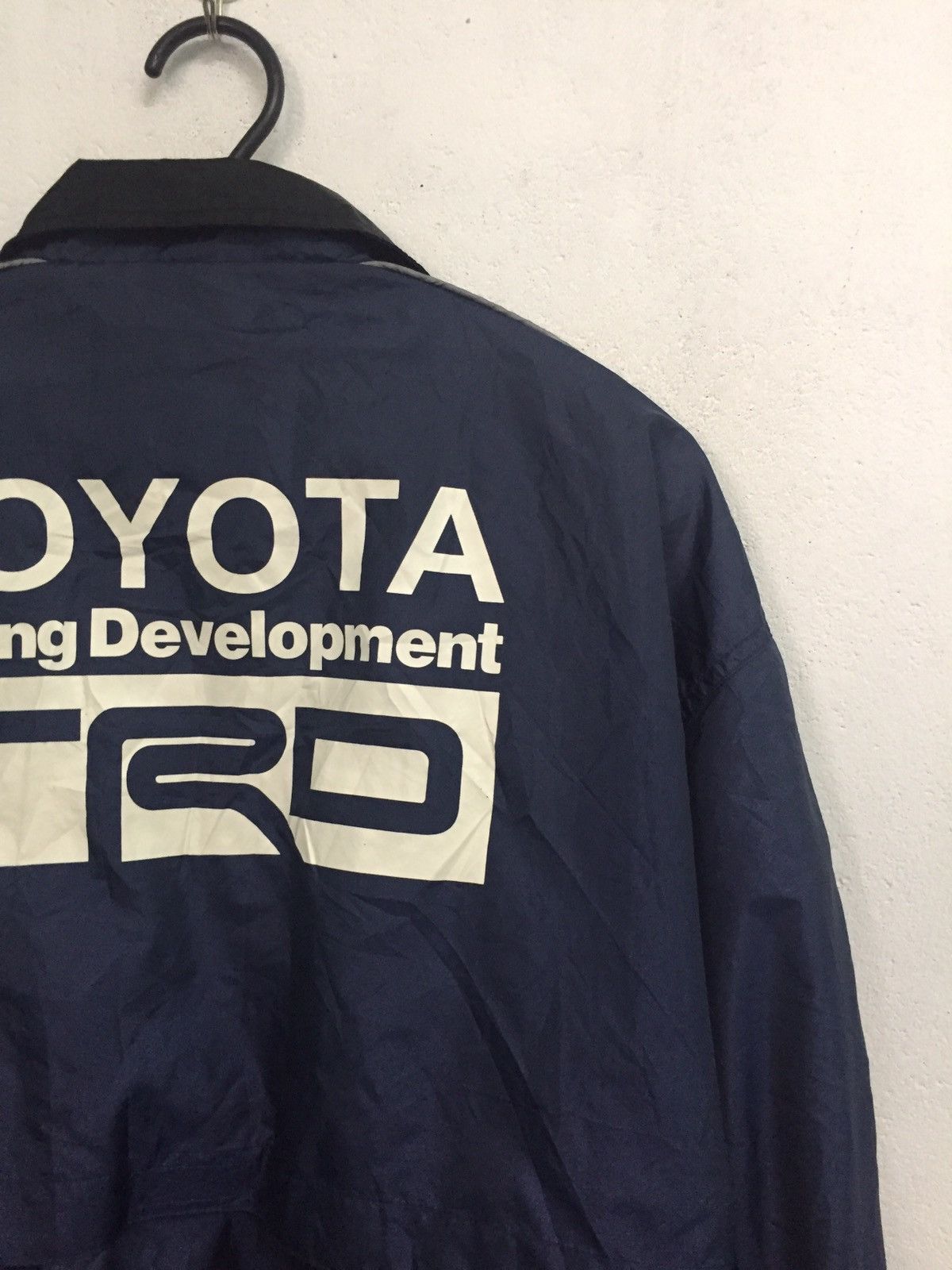 Japanese Brand Vintage TRD Spellout Toyota Racing Department Nylon Jacket Size US M / EU 48-50 / 2 - 8 Thumbnail