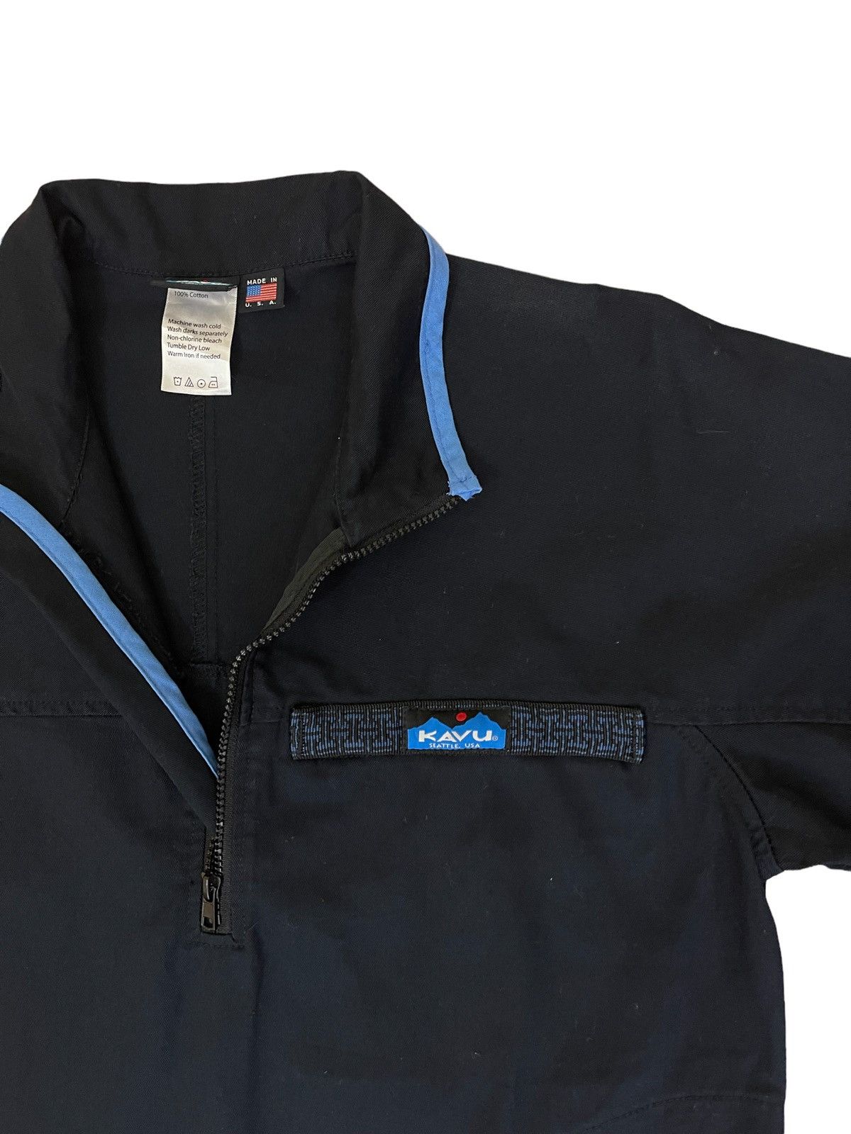 KAVU × Vintage Kavu outwear jacket half zipper multiple pocket Size US M / EU 48-50 / 2 - 6 Thumbnail