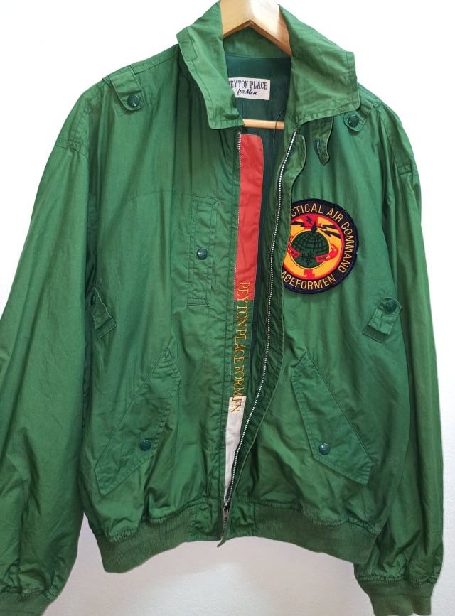 🔥Rare🔥 Peyton place for men military bomber jacket (c31)