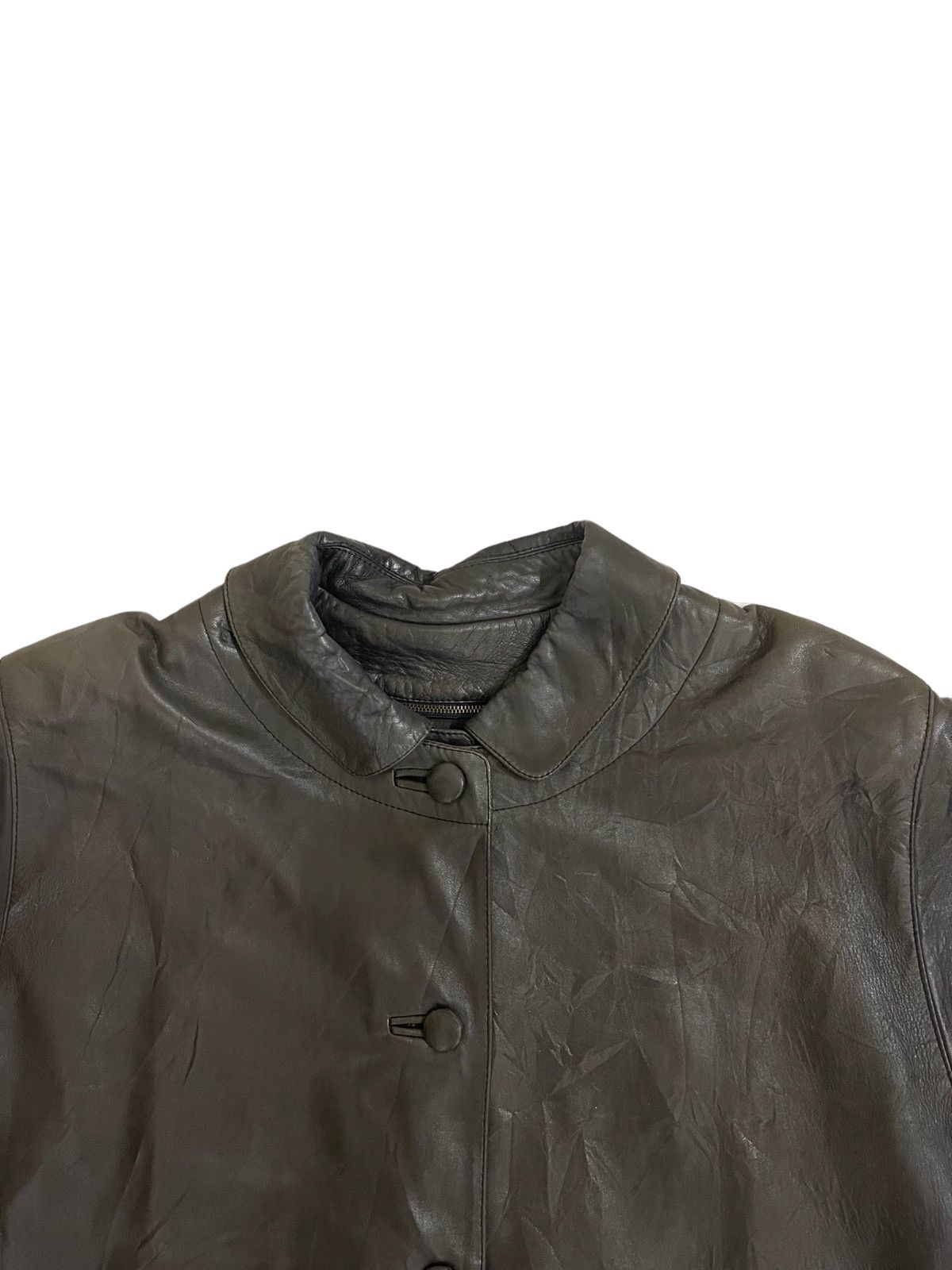 Moschino vintage Moschino jacket milano italy leather jacket Size US L / EU 52-54 / 3 - 7 Thumbnail