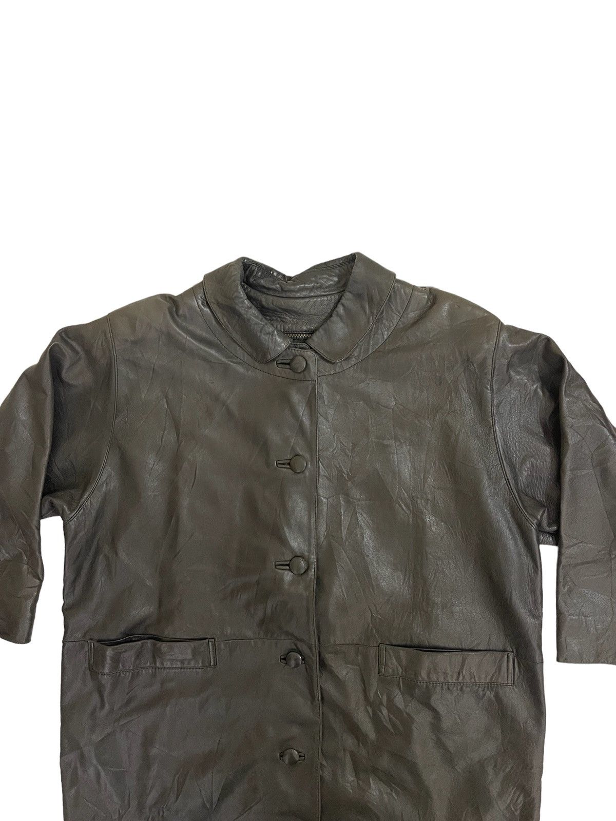 Moschino vintage Moschino jacket milano italy leather jacket Size US L / EU 52-54 / 3 - 6 Thumbnail