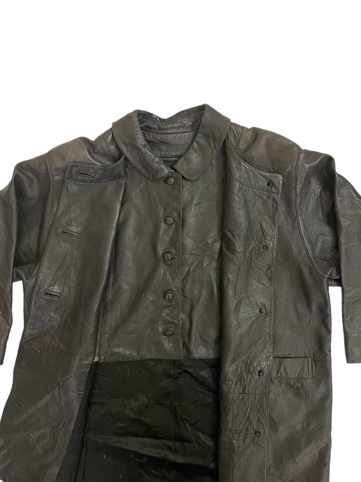 Moschino vintage Moschino jacket milano italy leather jacket Size US L / EU 52-54 / 3 - 9 Thumbnail
