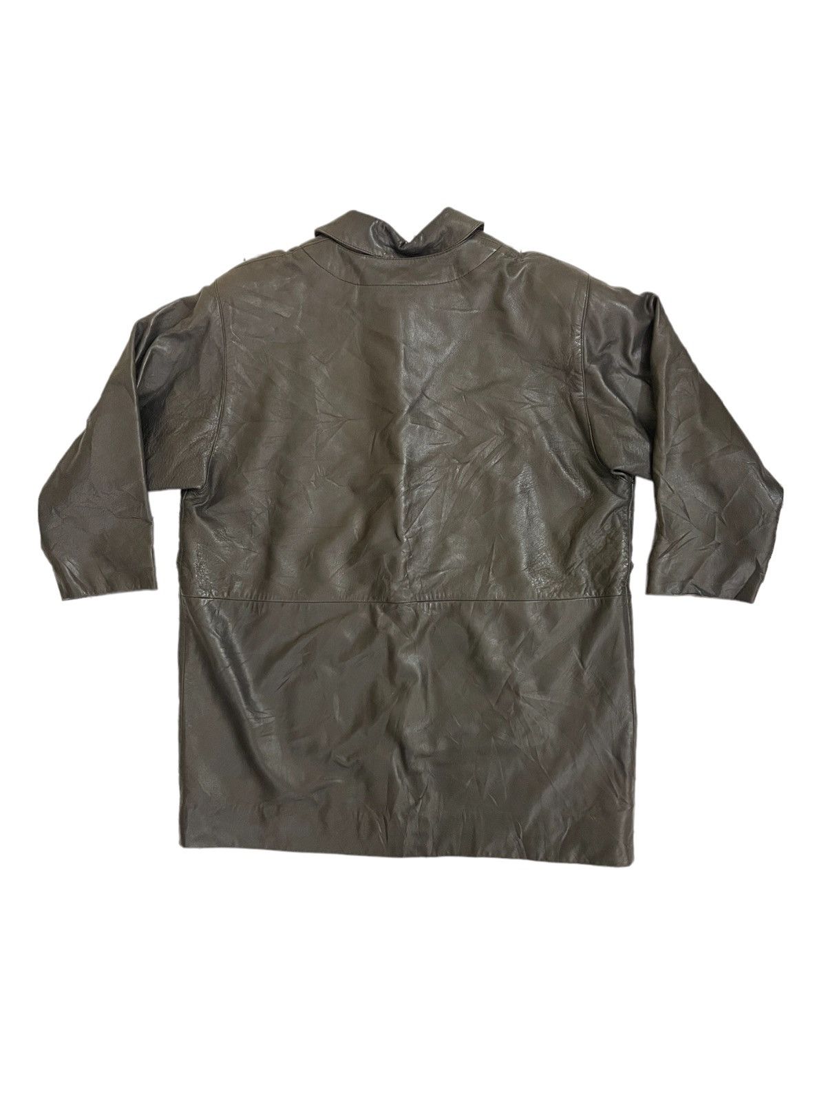 Moschino vintage Moschino jacket milano italy leather jacket Size US L / EU 52-54 / 3 - 3 Thumbnail