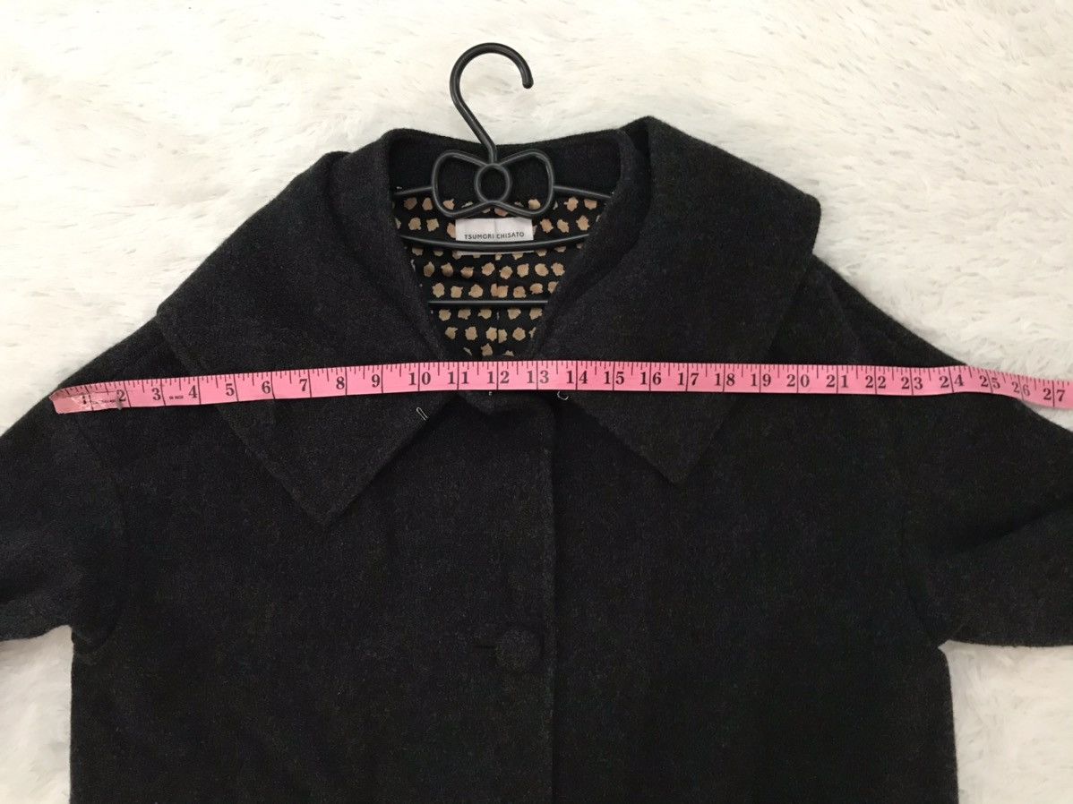 Issey Miyake Rare Tsumori Chisato Big Wide Collar Jacket Women Size ONE SIZE - 20 Thumbnail