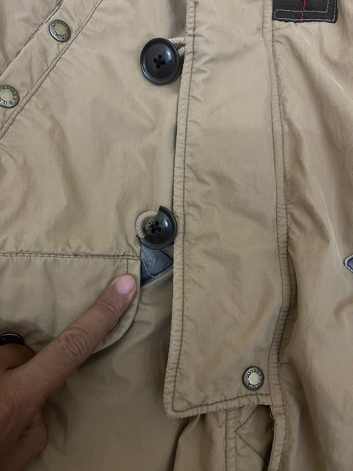 Avirex Avirex parka jacket winter jacket multiple pocket Size US L / EU 52-54 / 3 - 10 Thumbnail