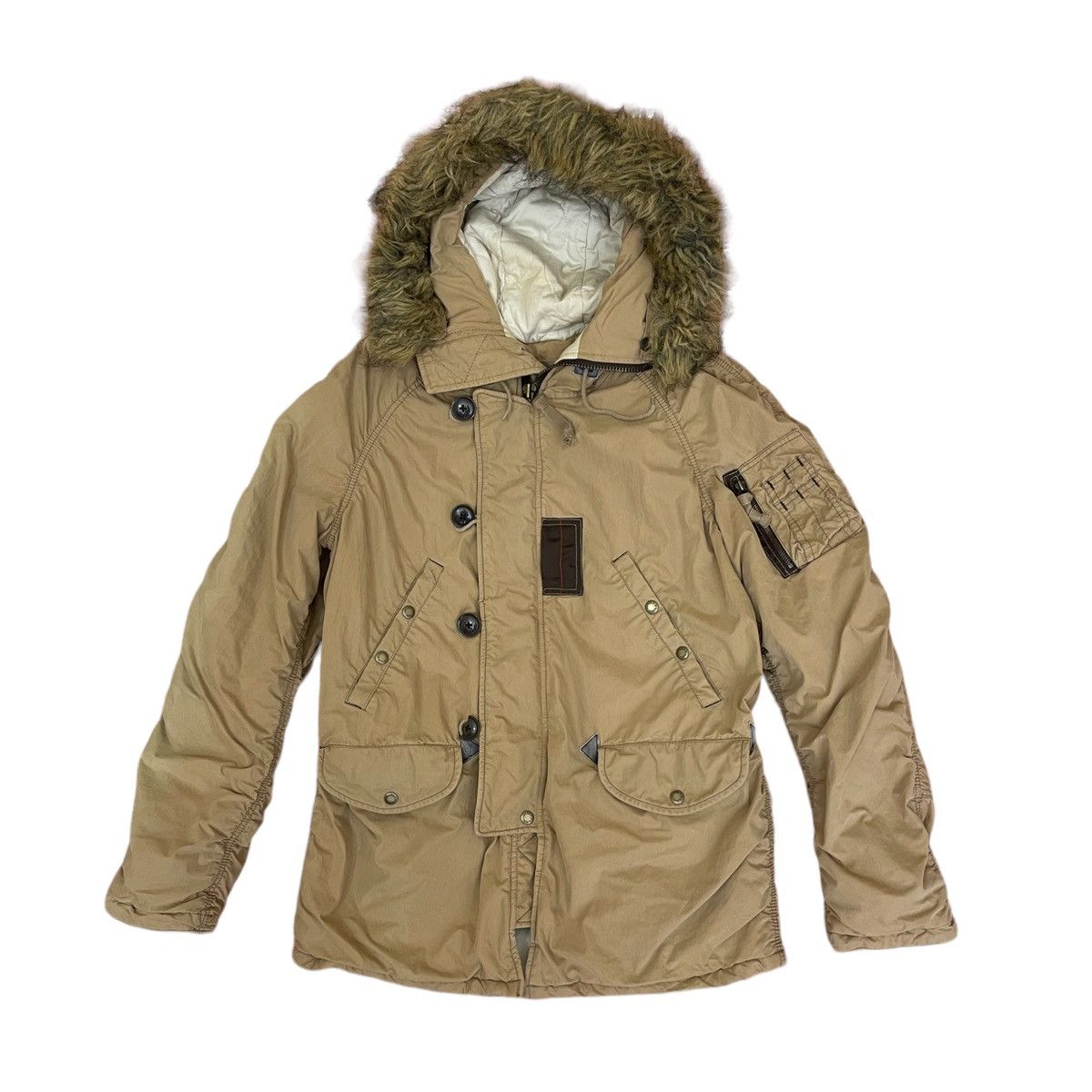 Avirex Avirex parka jacket winter jacket multiple pocket Size US L / EU 52-54 / 3 - 1 Thumbnail
