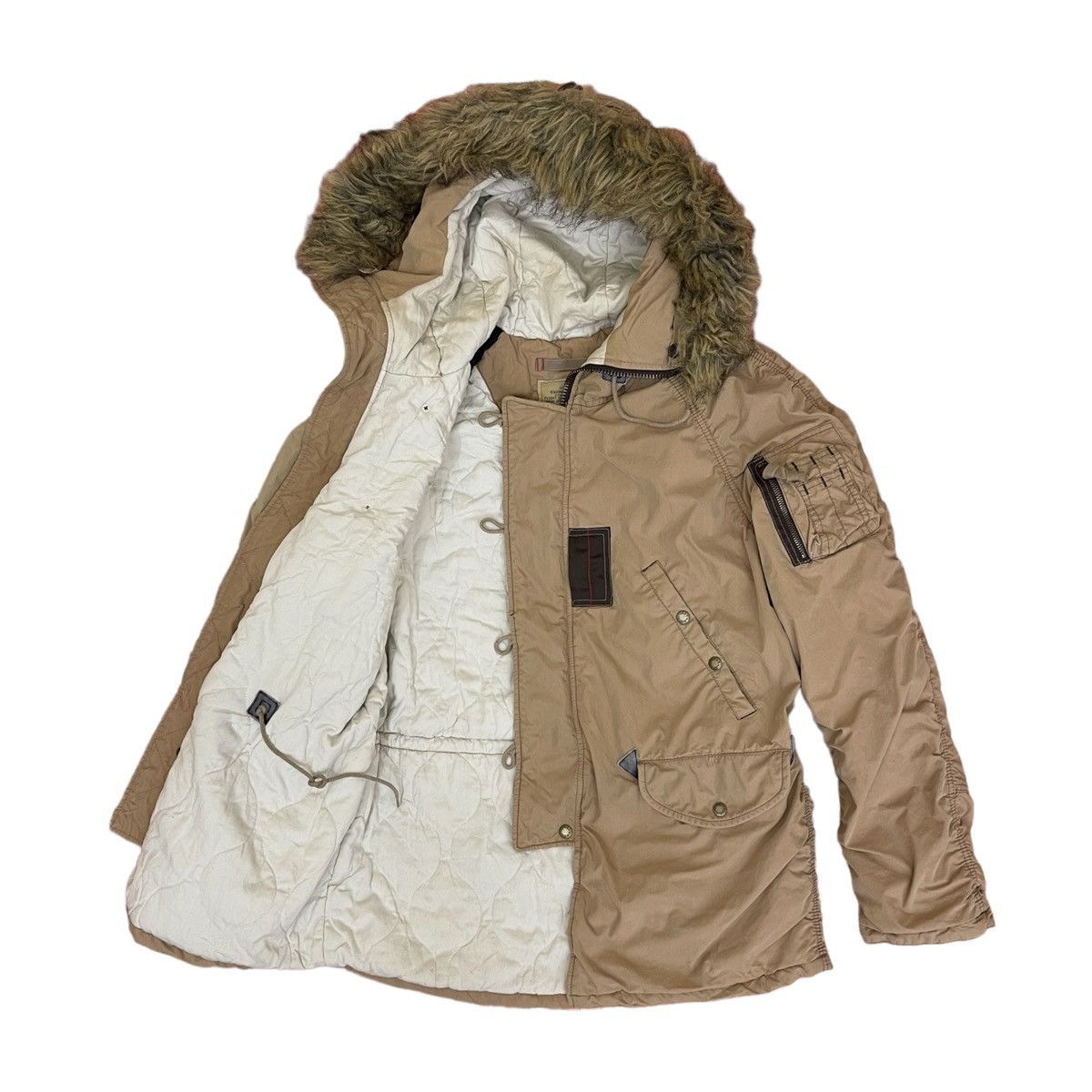 Avirex Avirex parka jacket winter jacket multiple pocket Size US L / EU 52-54 / 3 - 3 Thumbnail