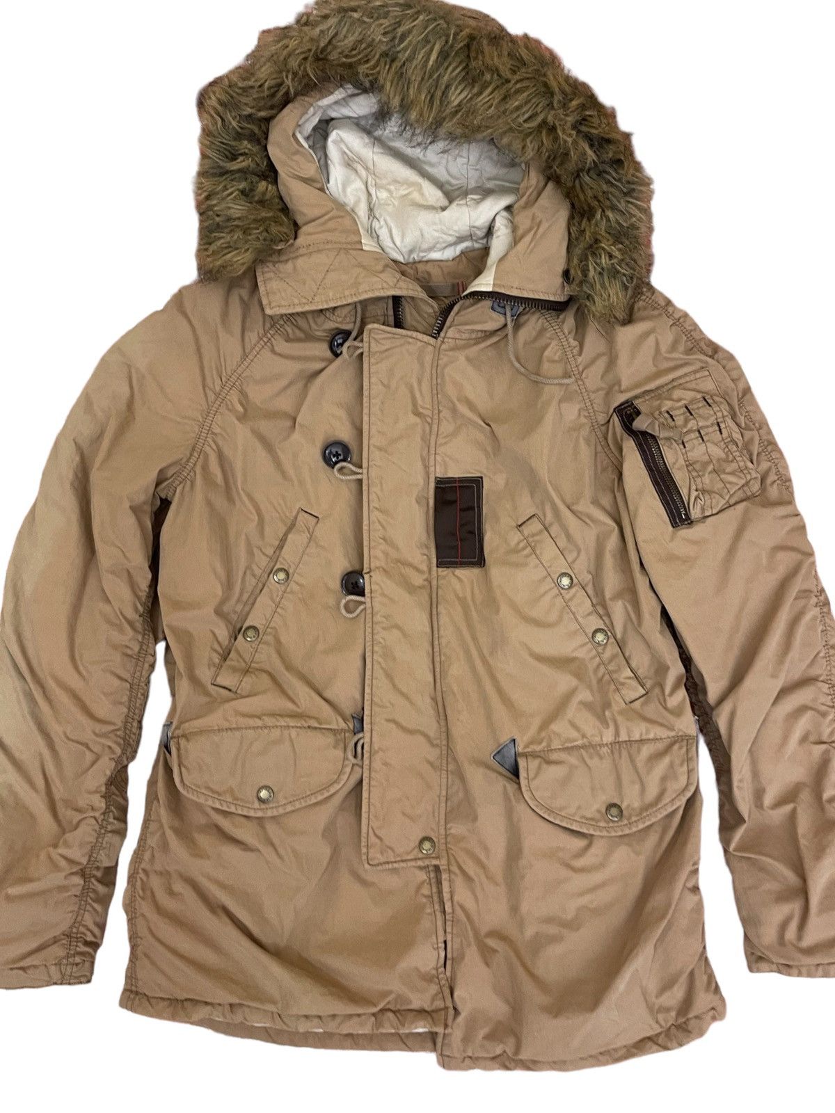 Avirex Avirex parka jacket winter jacket multiple pocket Size US L / EU 52-54 / 3 - 5 Thumbnail