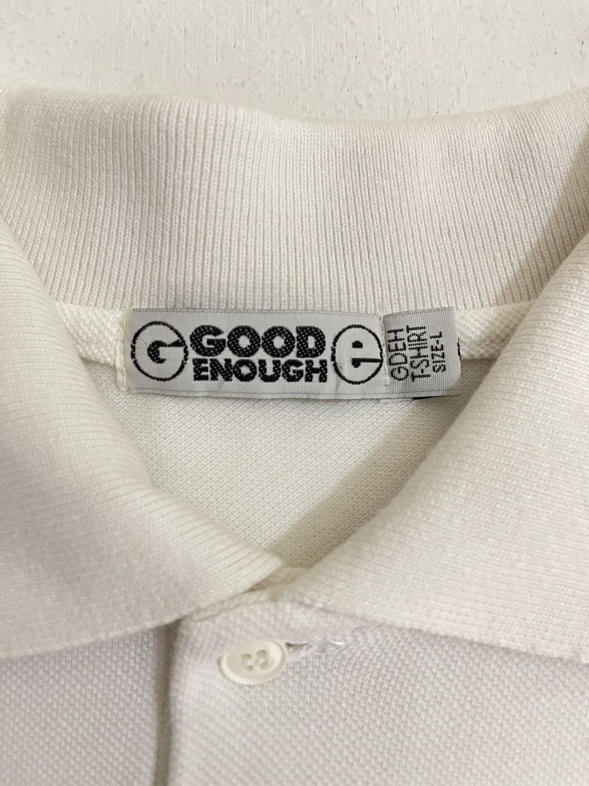 GOODENOUGH × Good Enough Good Enough polo shirt Gdeh embroidered logo streetwe Size US L / EU 52-54 / 3 - 4 Thumbnail