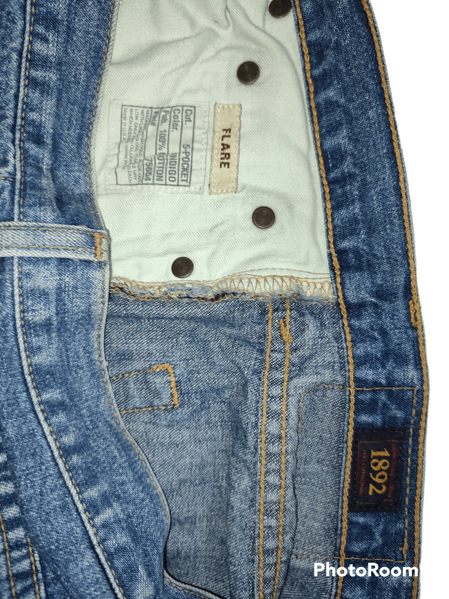 Abercrombie & Fitch Vintage Abercrombie & Fitch Flare Jeans Size US 30 / EU 46 - 6 Thumbnail