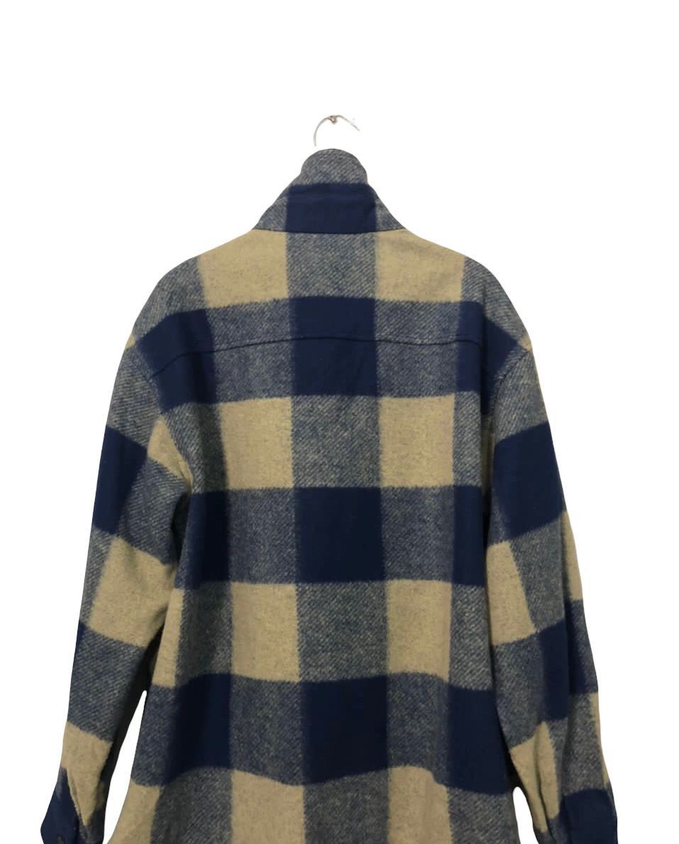 Japanese Brand Vintage Uniqlo Button Ups Plaid Wool Jacket Size US M / EU 48-50 / 2 - 8 Thumbnail