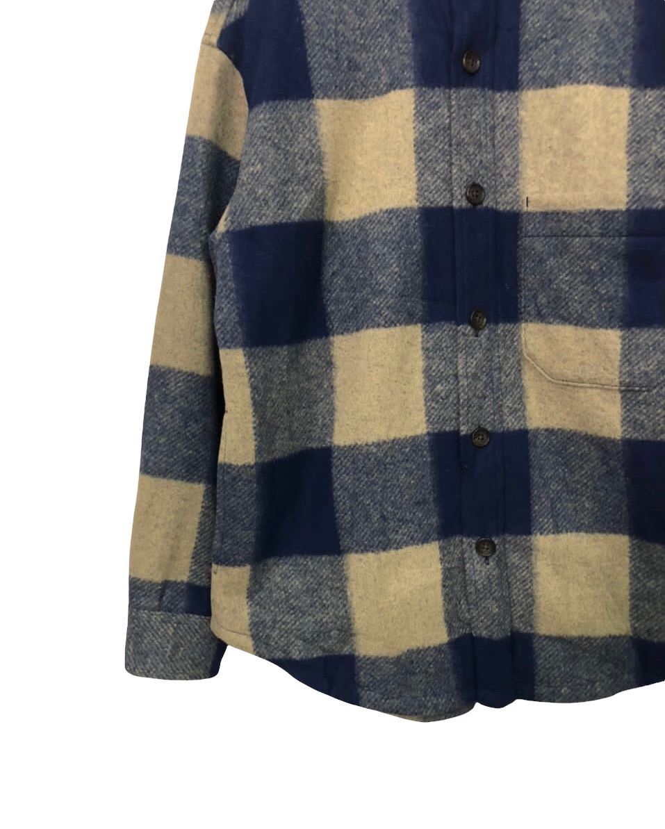 Japanese Brand Vintage Uniqlo Button Ups Plaid Wool Jacket Size US M / EU 48-50 / 2 - 3 Thumbnail