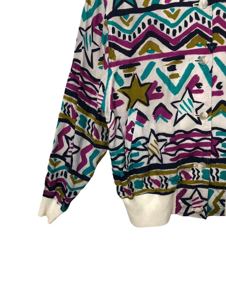 Japanese Brand Vintage Echo Sports Button Ups Fullprint Multicolour Shirt Size US M / EU 48-50 / 2 - 3 Thumbnail
