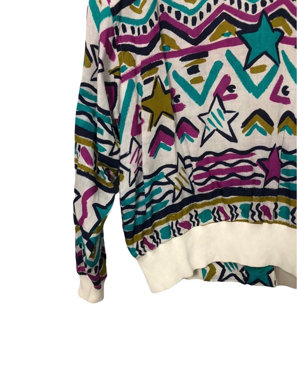 Japanese Brand Vintage Echo Sports Button Ups Fullprint Multicolour Shirt Size US M / EU 48-50 / 2 - 7 Thumbnail