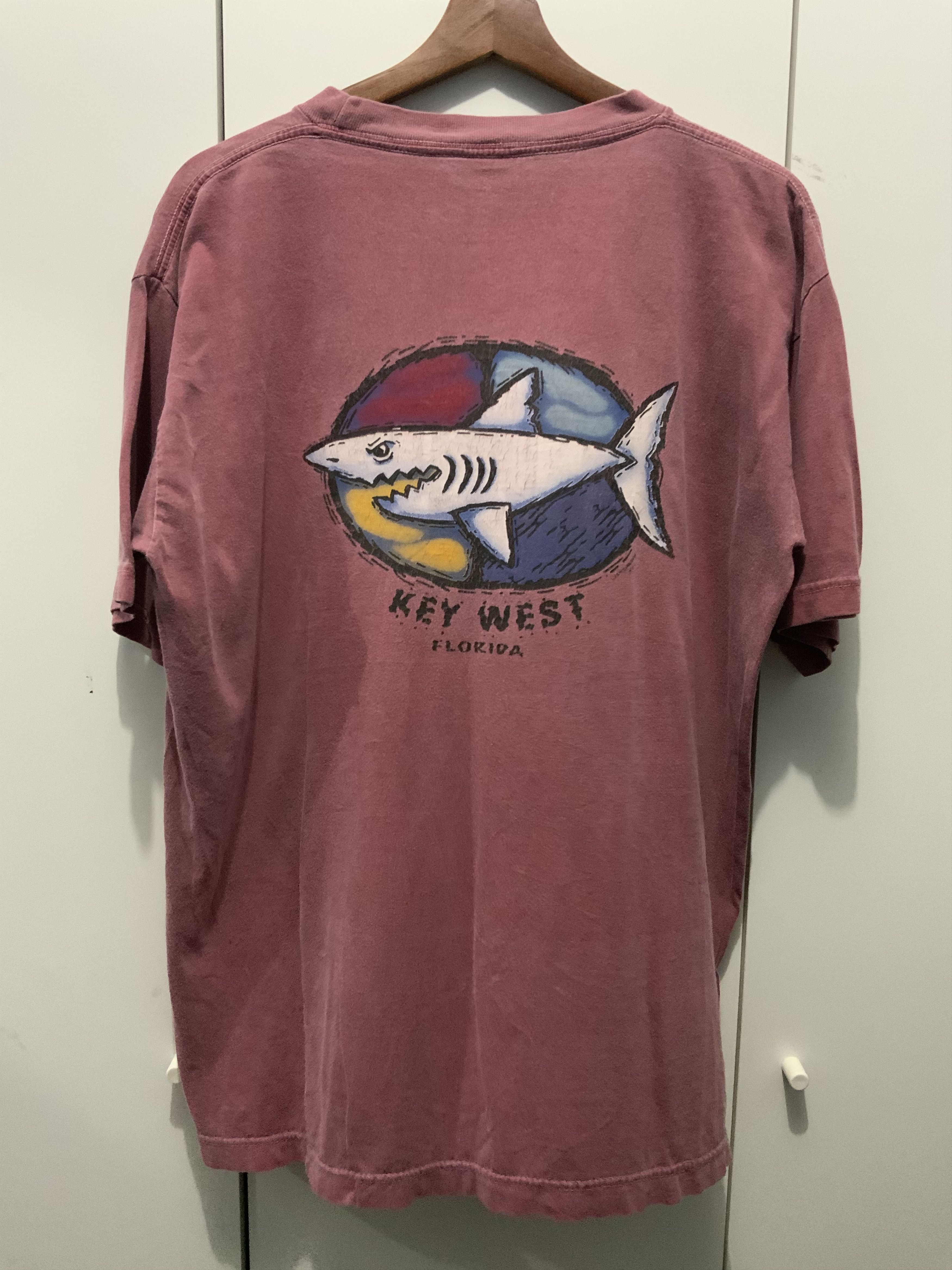 Japanese Brand Key West Cottonnet Shark Tee Size US L / EU 52-54 / 3 - 1 Thumbnail