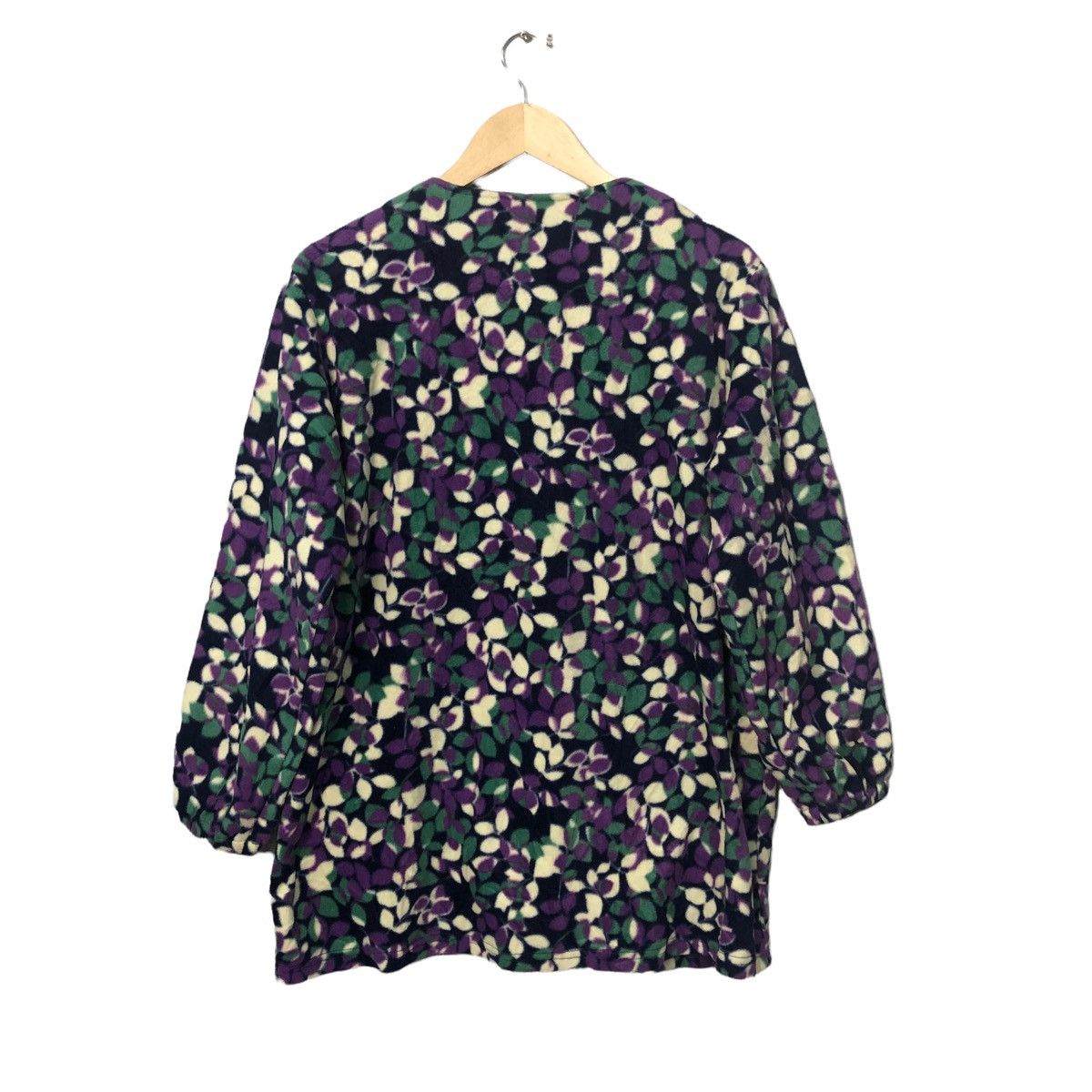 Vintage Apricot Talking Fullprint Button Ups Jacket Size L / US 10 / IT 46 - 5 Thumbnail