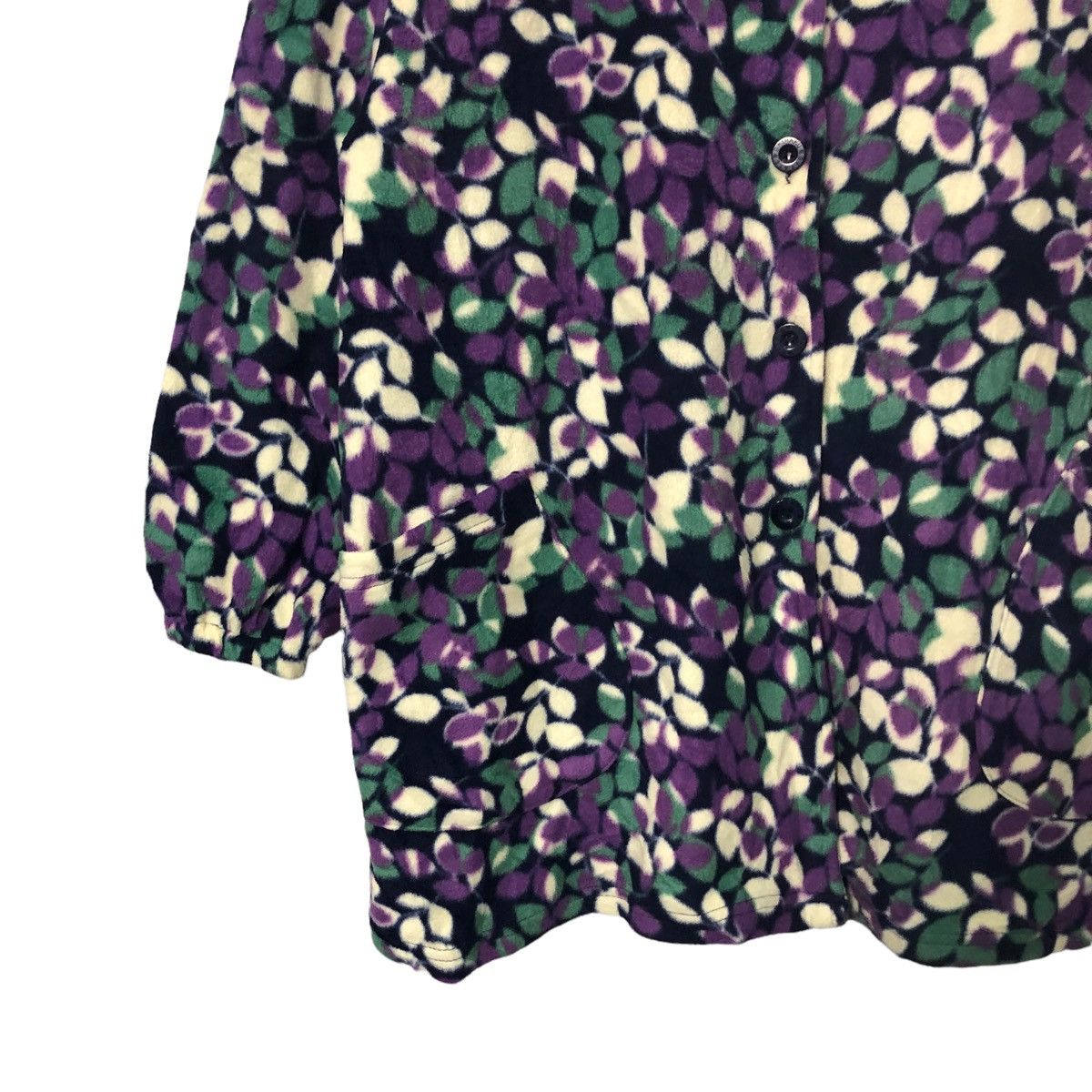 Vintage Apricot Talking Fullprint Button Ups Jacket Size L / US 10 / IT 46 - 3 Thumbnail