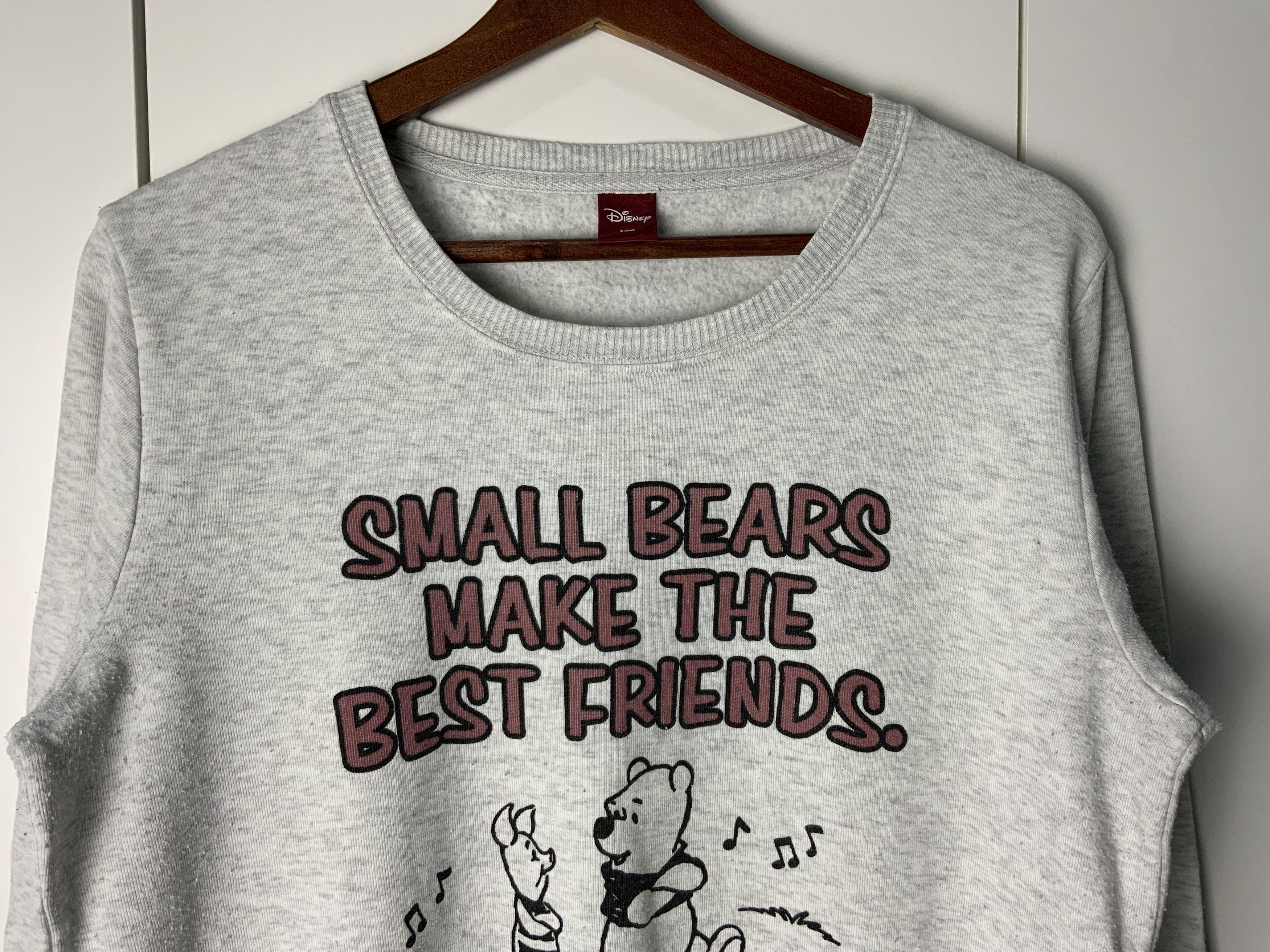 Vintage Vintage Winnie The Pooh Disney Movie Sweatshirt Size US L / EU 52-54 / 3 - 3 Thumbnail