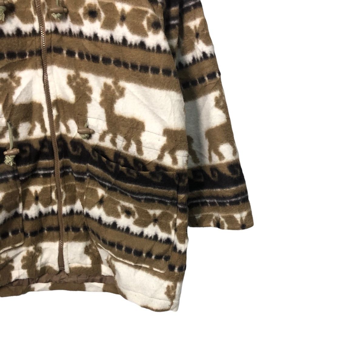 Habitat Vintage Trotter Full Print Pullover Zipper Ups Hoodie Jacket Size US L / EU 52-54 / 3 - 2 Thumbnail