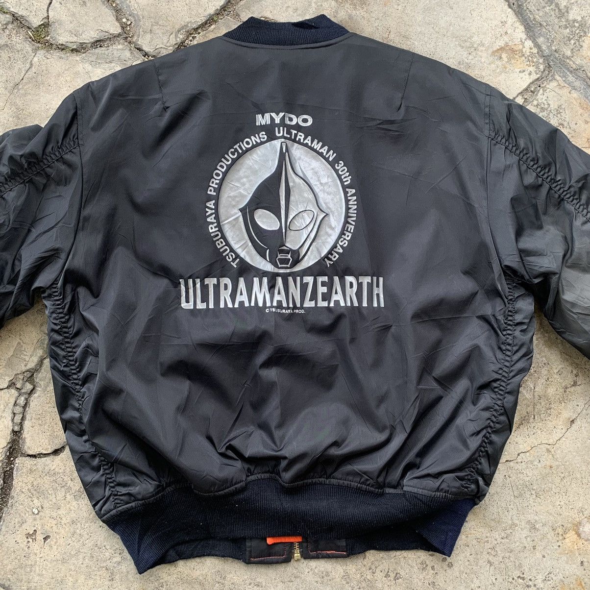 Japanese Brand Ultraman Zearth 30th Anniversary Jacket Air Force MA-1 Size US L / EU 52-54 / 3 - 8 Thumbnail