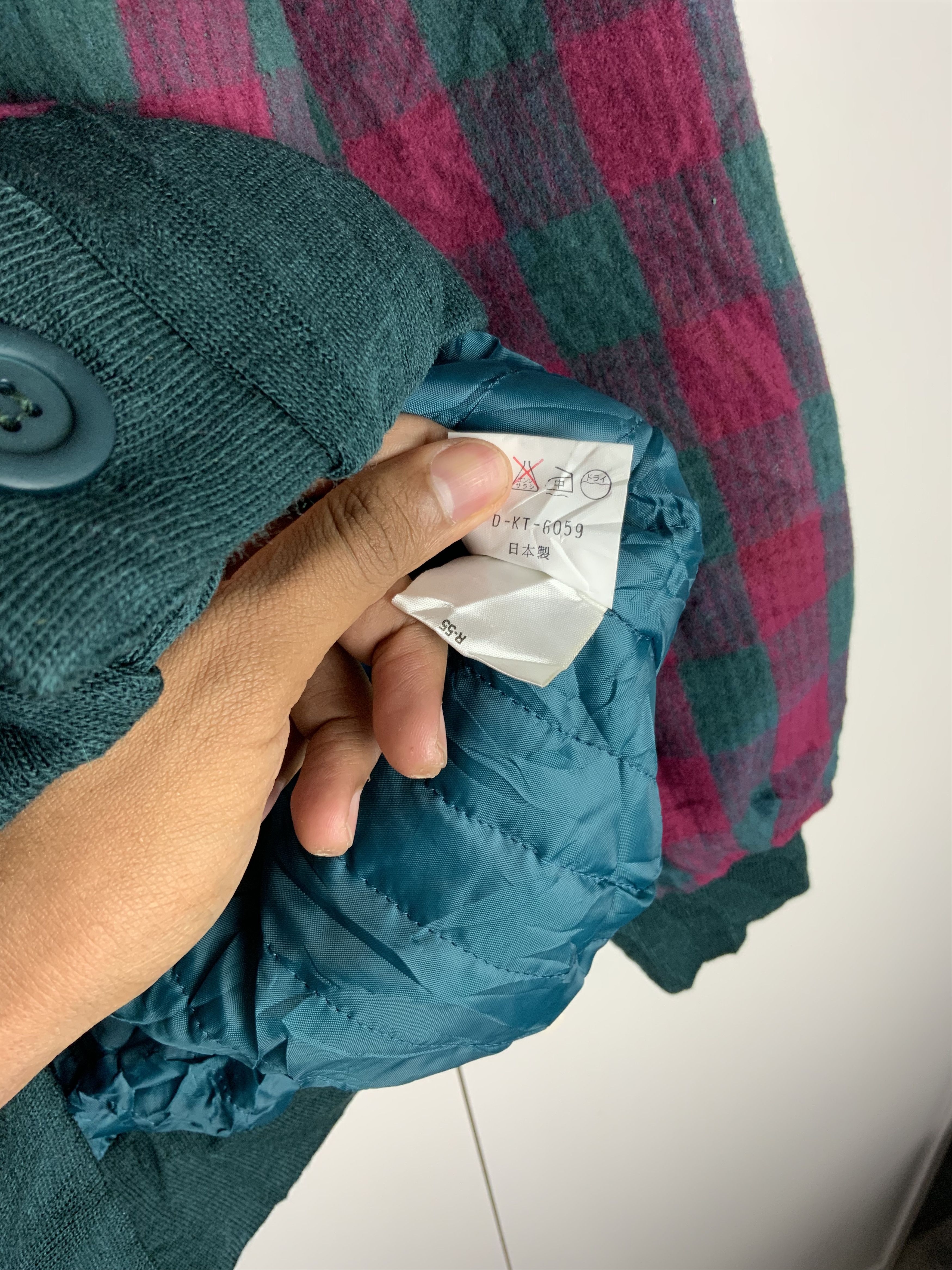 Japanese Brand Vintage Amour Monsieur Plaid Japan Jacket Size US M / EU 48-50 / 2 - 14 Thumbnail