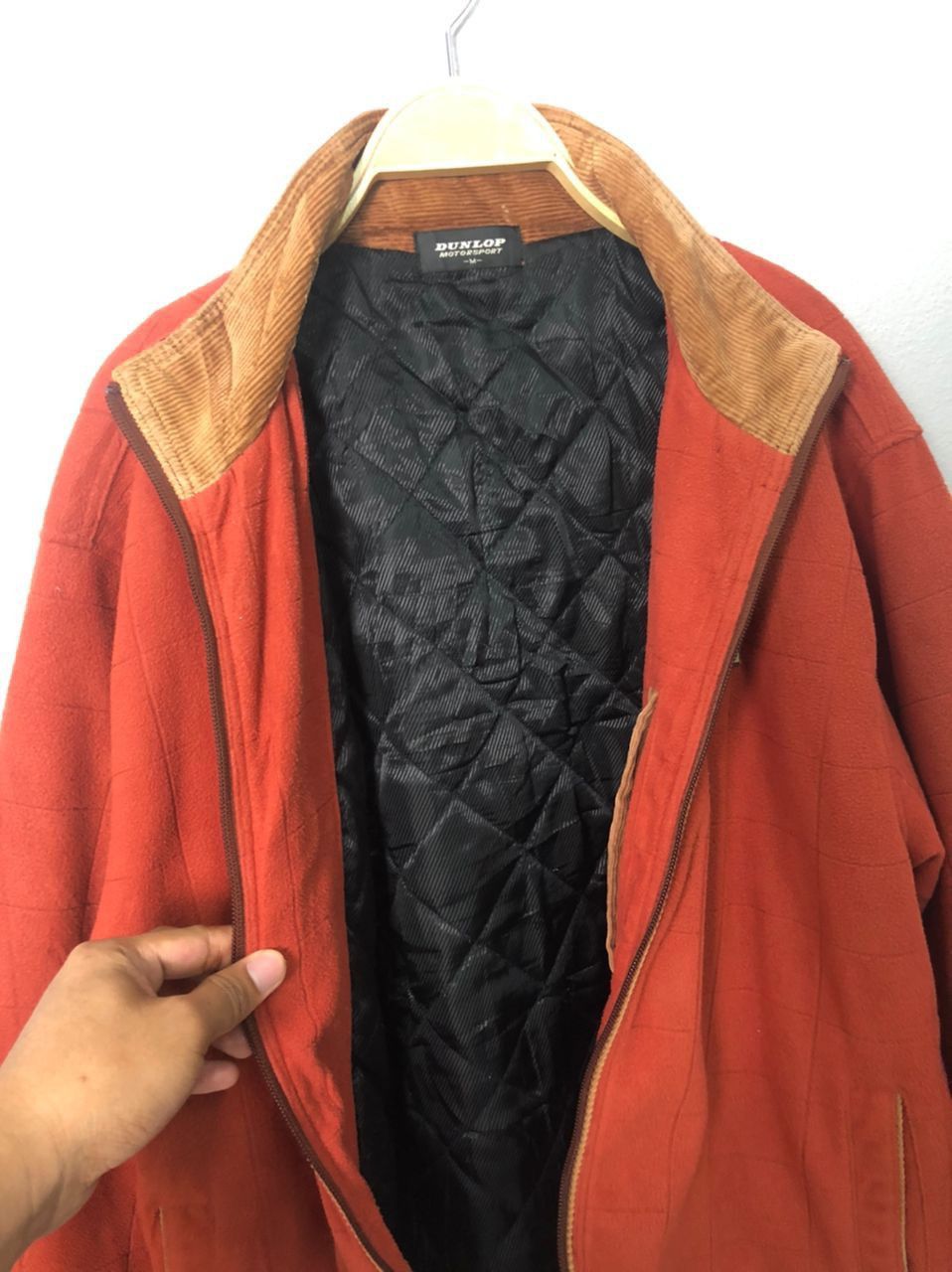 Dunlop × Japanese Brand Vintage Dunlop Motorsport Zipper Ups Jacket Size US L / EU 52-54 / 3 - 5 Thumbnail