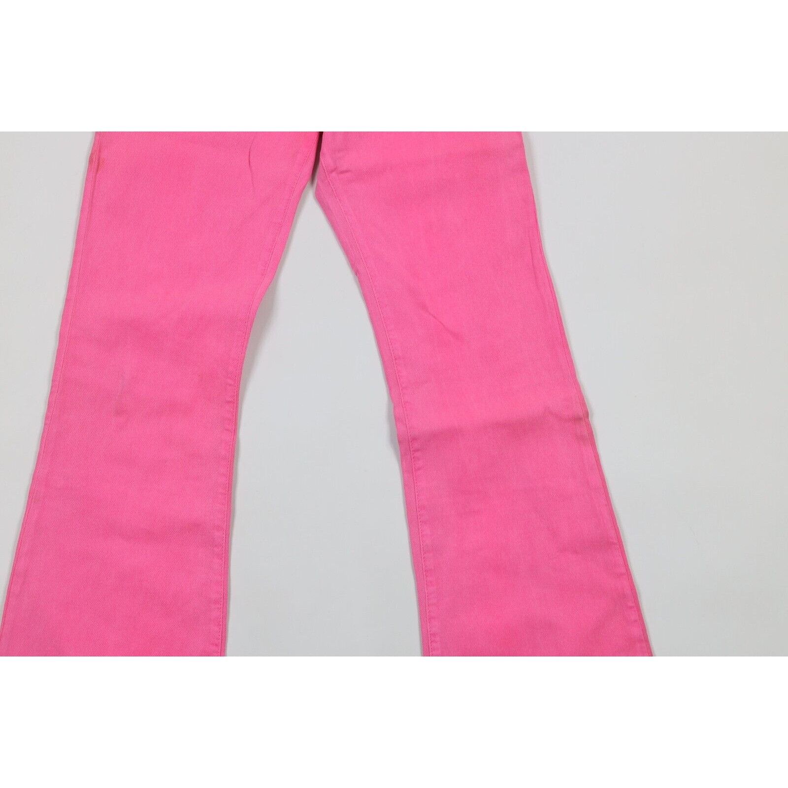 Vintage × Von Dutch NOS Vintage Y2K Von Dutch Barbie Wide Leg Flared Jeans Pink Size 28" / US 6 / IT 42 - 3 Thumbnail