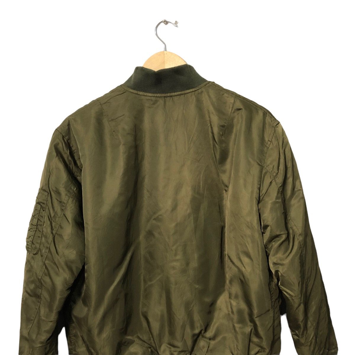 Japanese Brand Vintage GU Zipper Ups Bomber Jacket Size US L / EU 52-54 / 3 - 9 Thumbnail