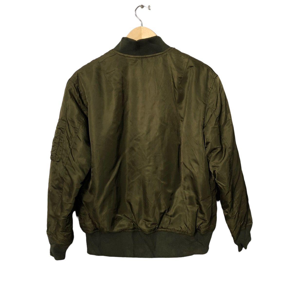 Japanese Brand Vintage GU Zipper Ups Bomber Jacket Size US L / EU 52-54 / 3 - 6 Thumbnail