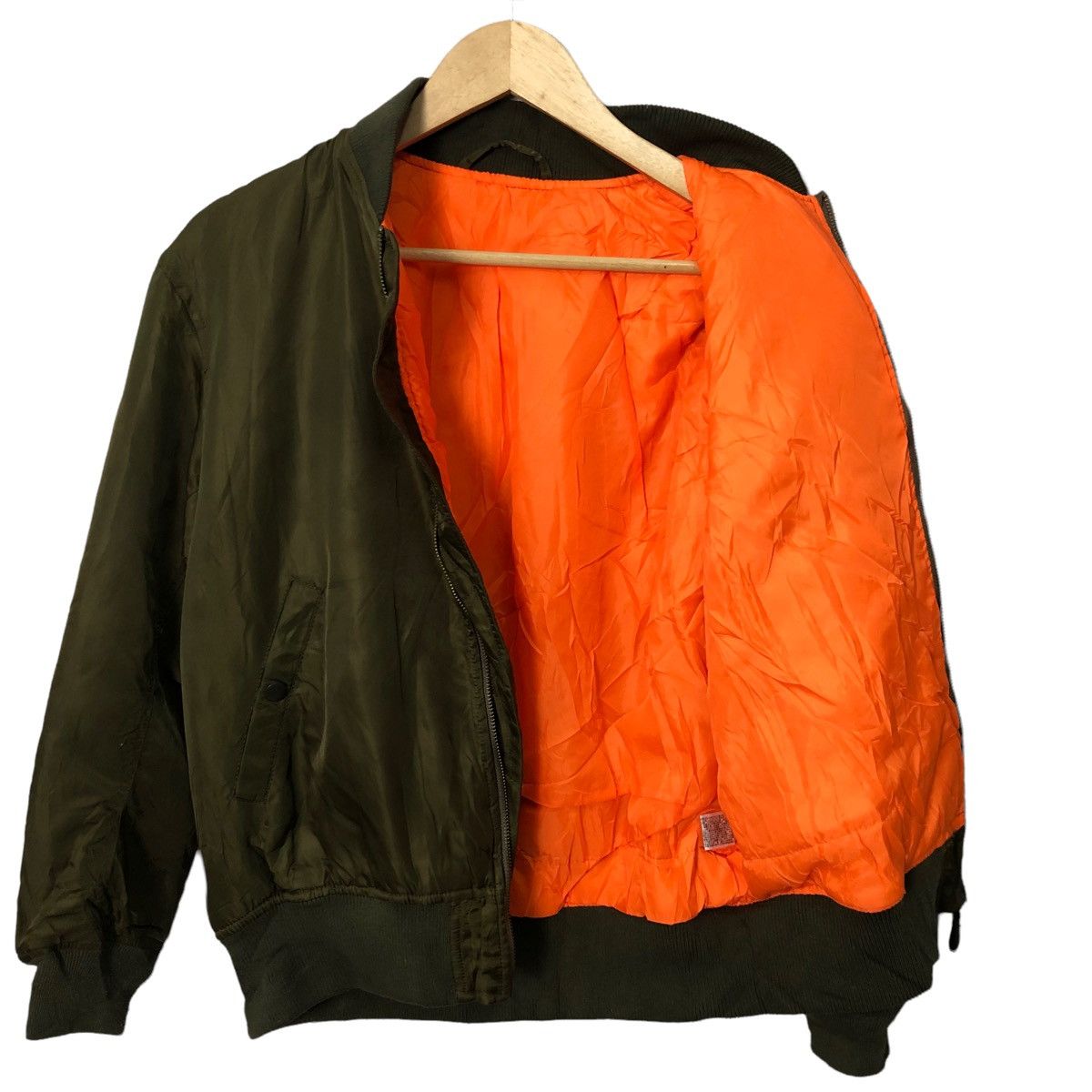 Japanese Brand Vintage GU Zipper Ups Bomber Jacket Size US L / EU 52-54 / 3 - 2 Thumbnail