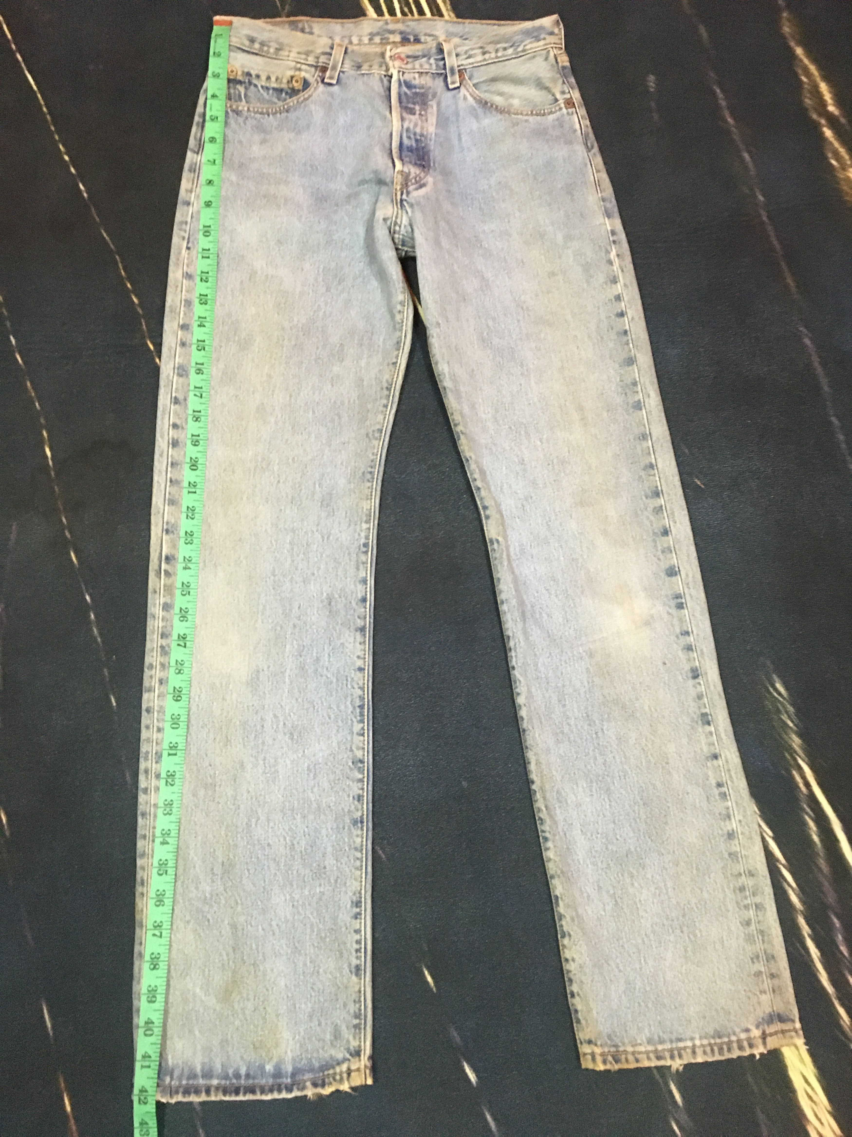 Levi's × Vintage 💥 Grunge Style💥Levis 501 Size US 30 / EU 46 - 5 Thumbnail