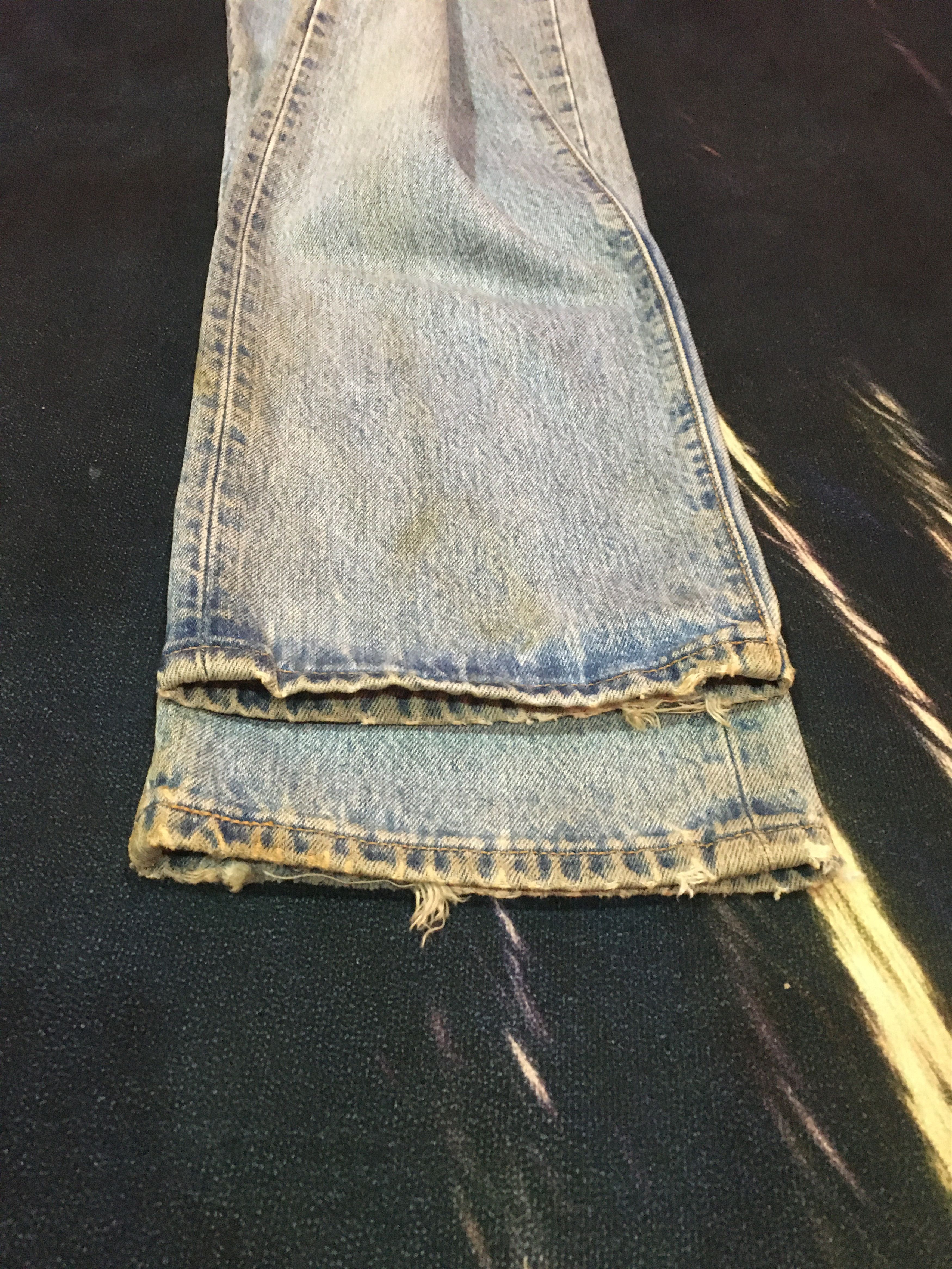 Levi's × Vintage 💥 Grunge Style💥Levis 501 Size US 30 / EU 46 - 16 Thumbnail