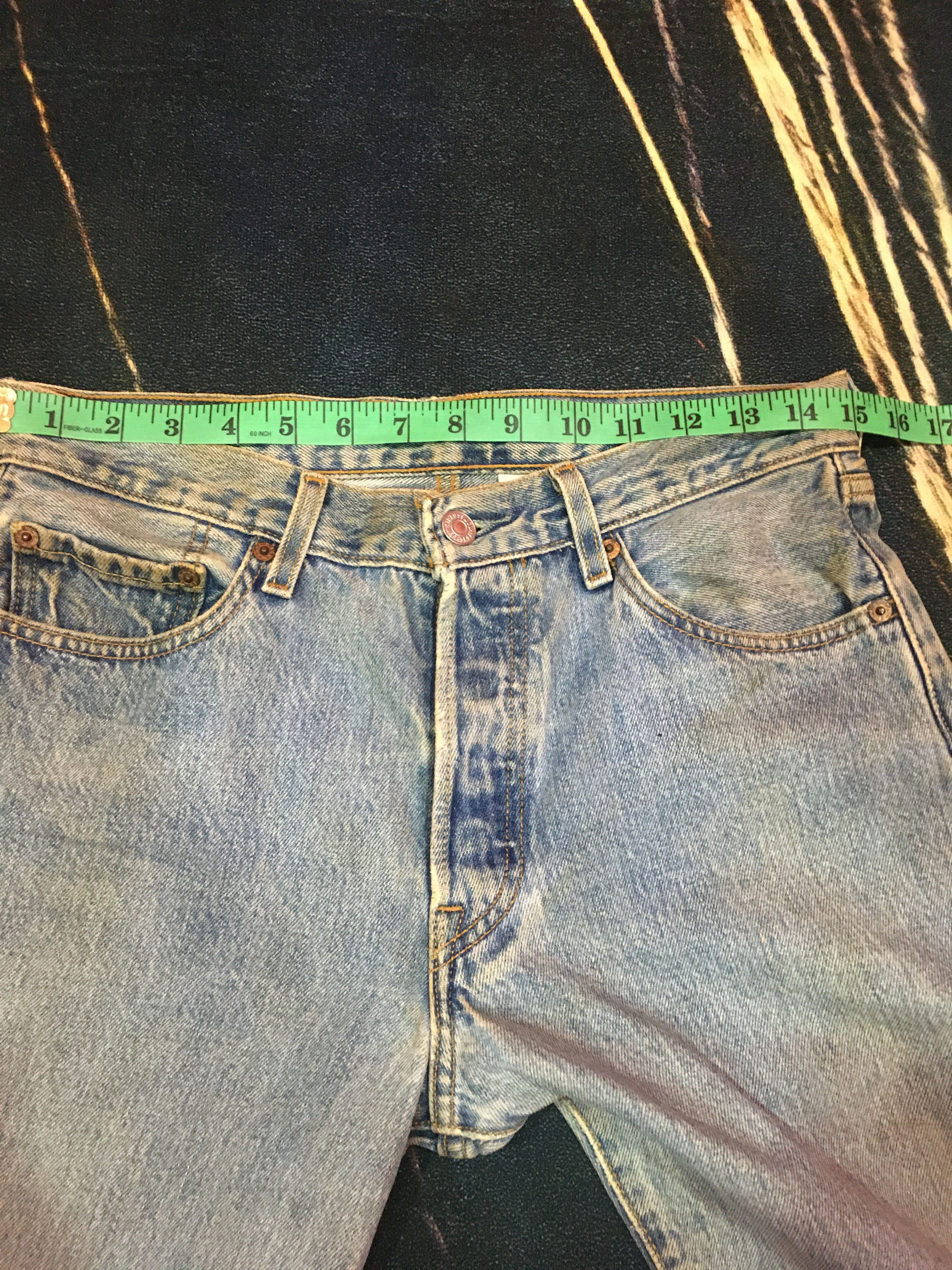 Levi's × Vintage 💥 Grunge Style💥Levis 501 Size US 30 / EU 46 - 2 Thumbnail